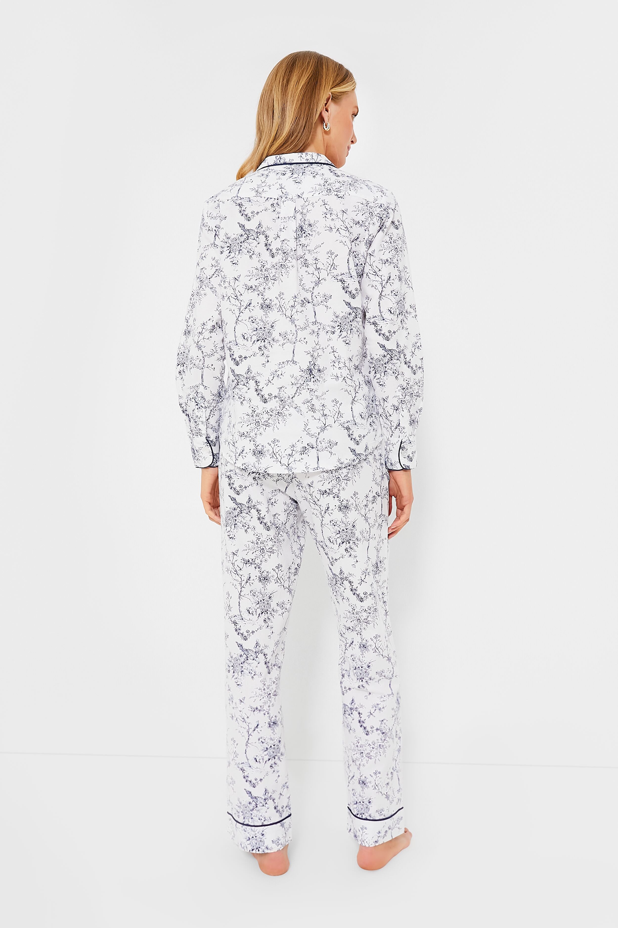 Women's Timeless Toile Pajama Set-Get Girly