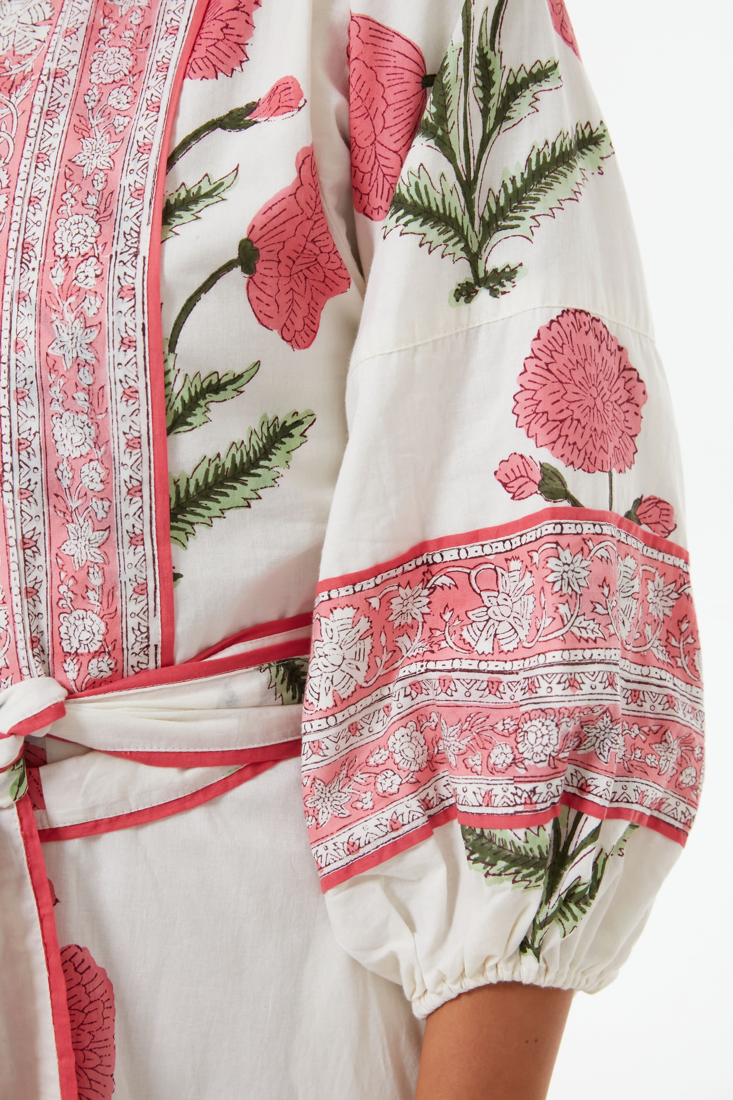 Exclusive Rosy Marigold Flounce Dress-Get Girly