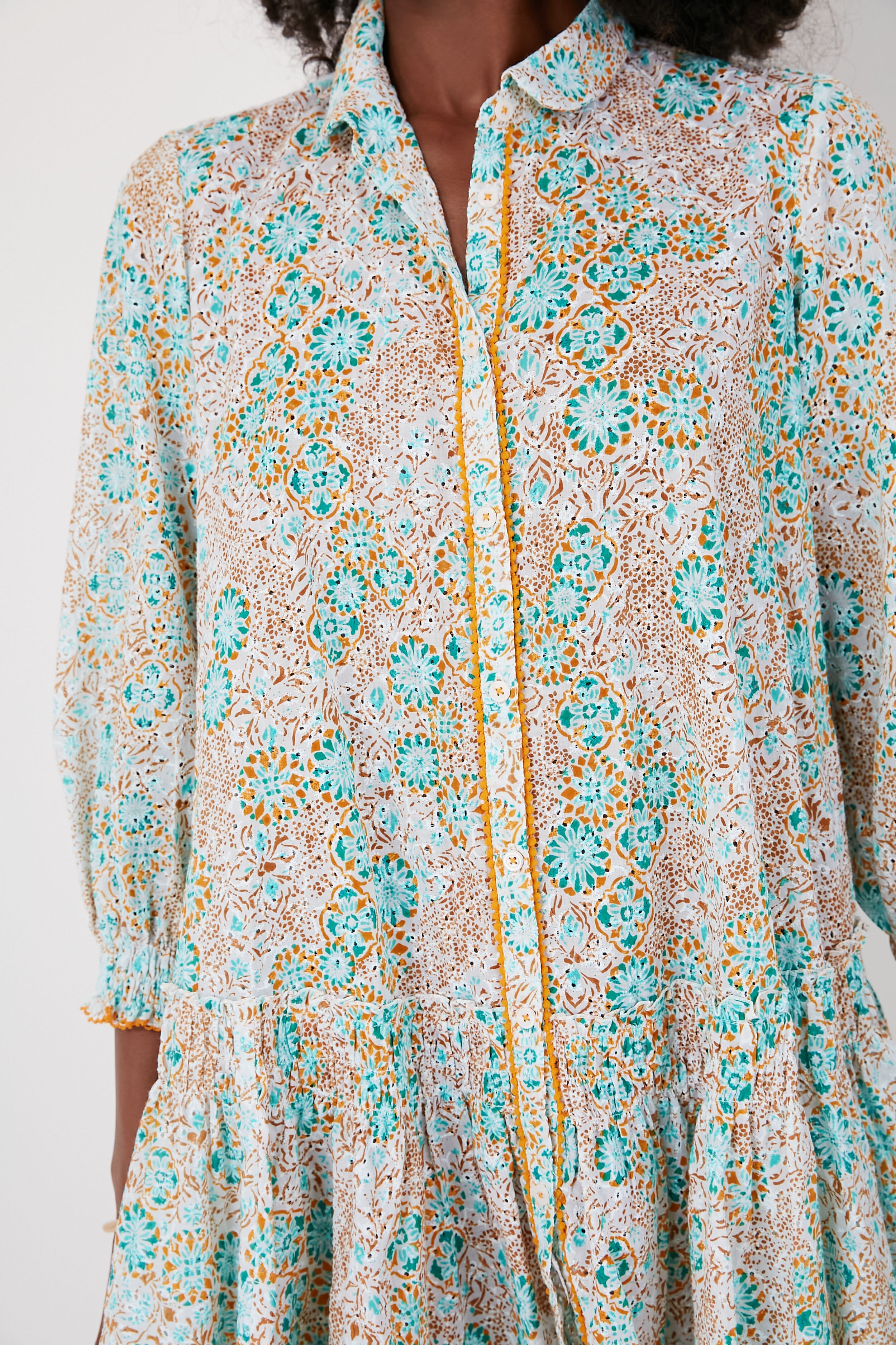 Aqua Ceramique Tesorino Mini Dress-Get Girly