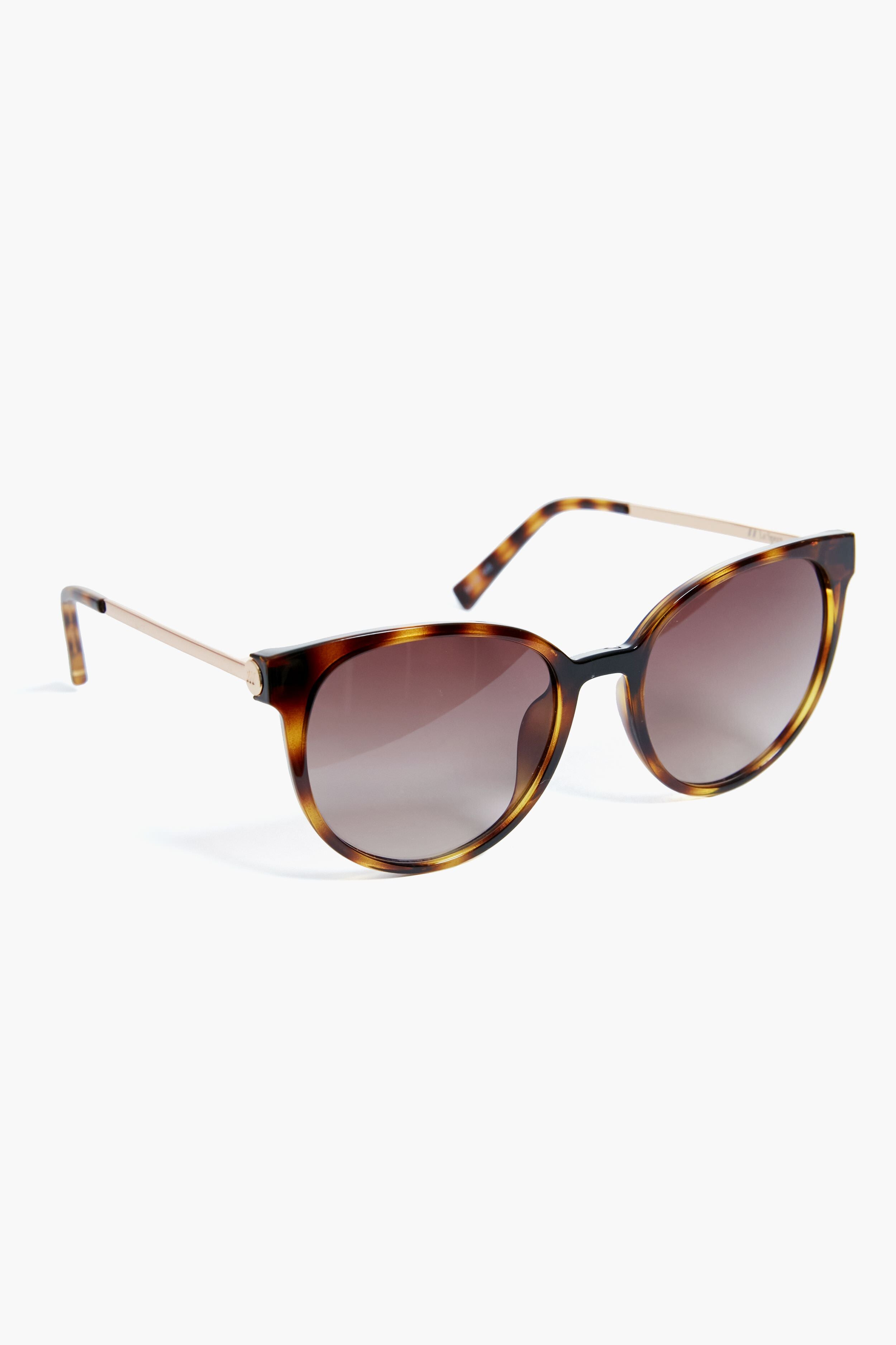 Tortoise Contention Sunglasses-Get Girly