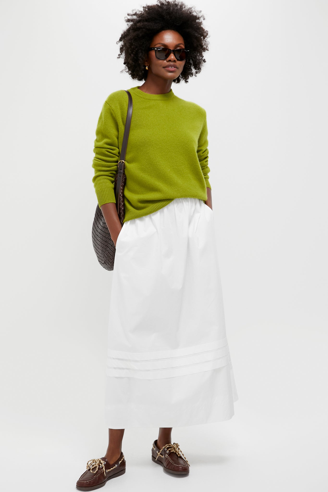 Woodbine Cashmere Boyfriend Bodie Crewneck-Get Girly