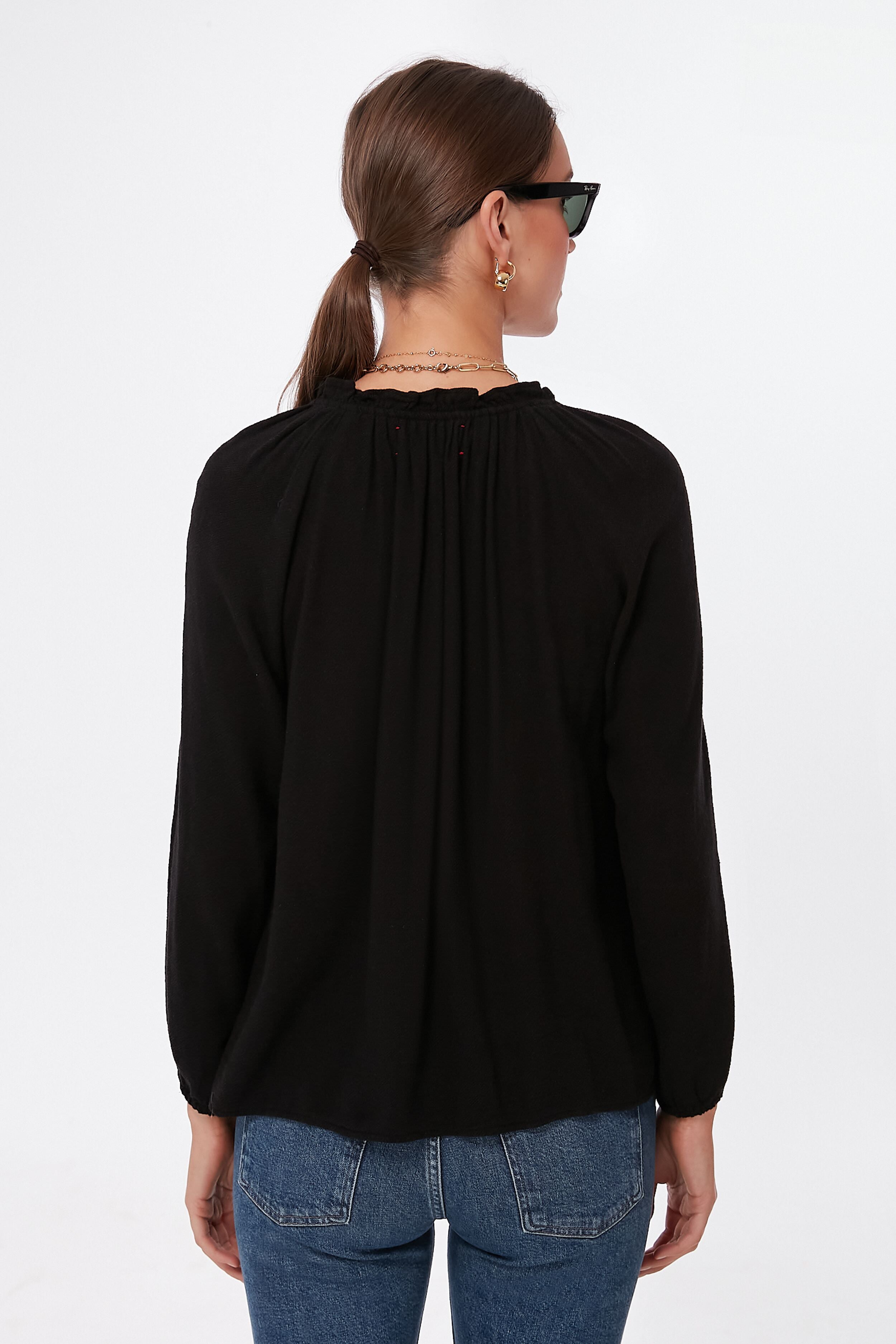 Black Camila Top-Get Girly