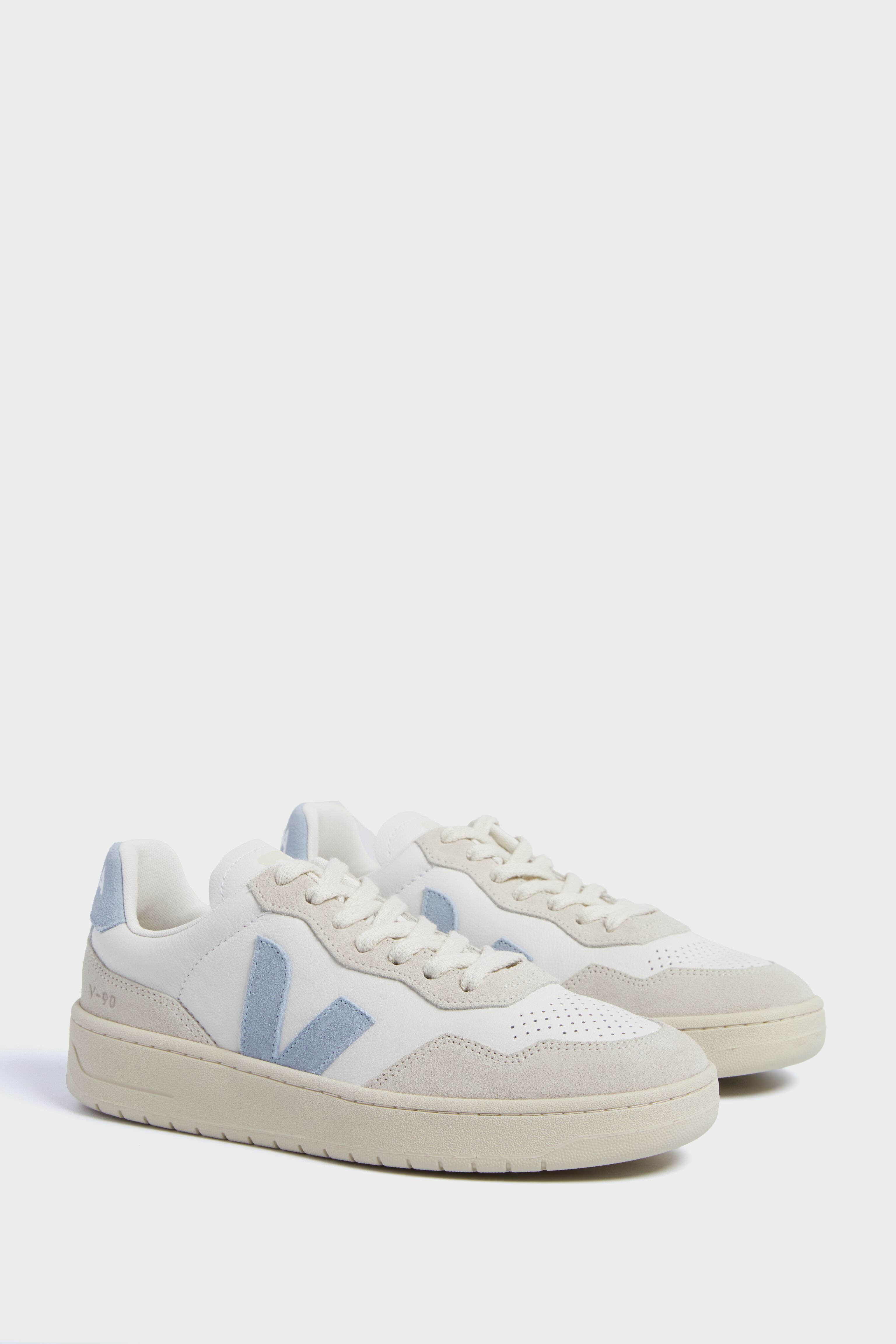 Extra-White Steel V-90 Sneakers-Get Girly