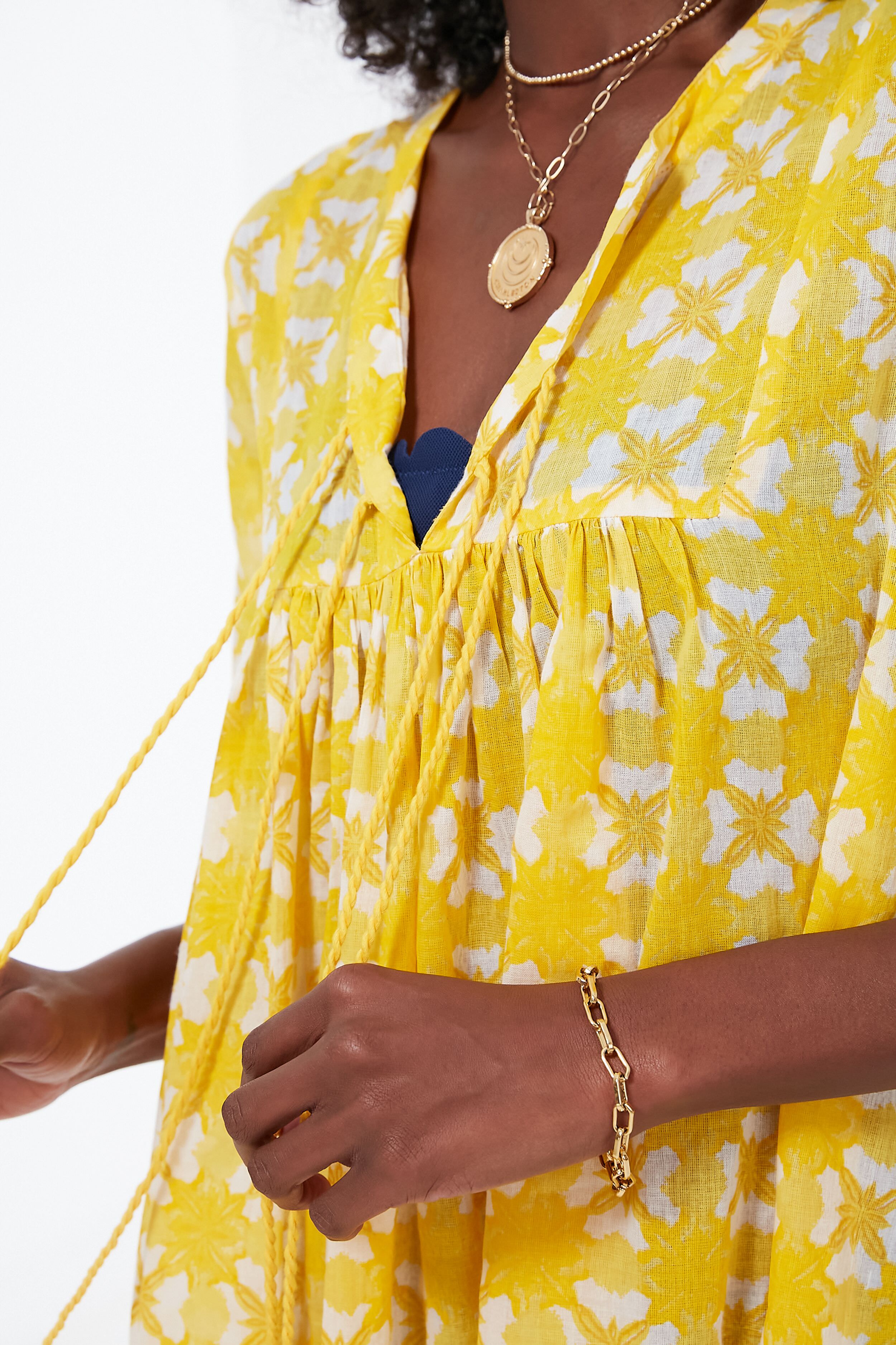 Yellow Barbados Seychelles Tunic-Get Girly