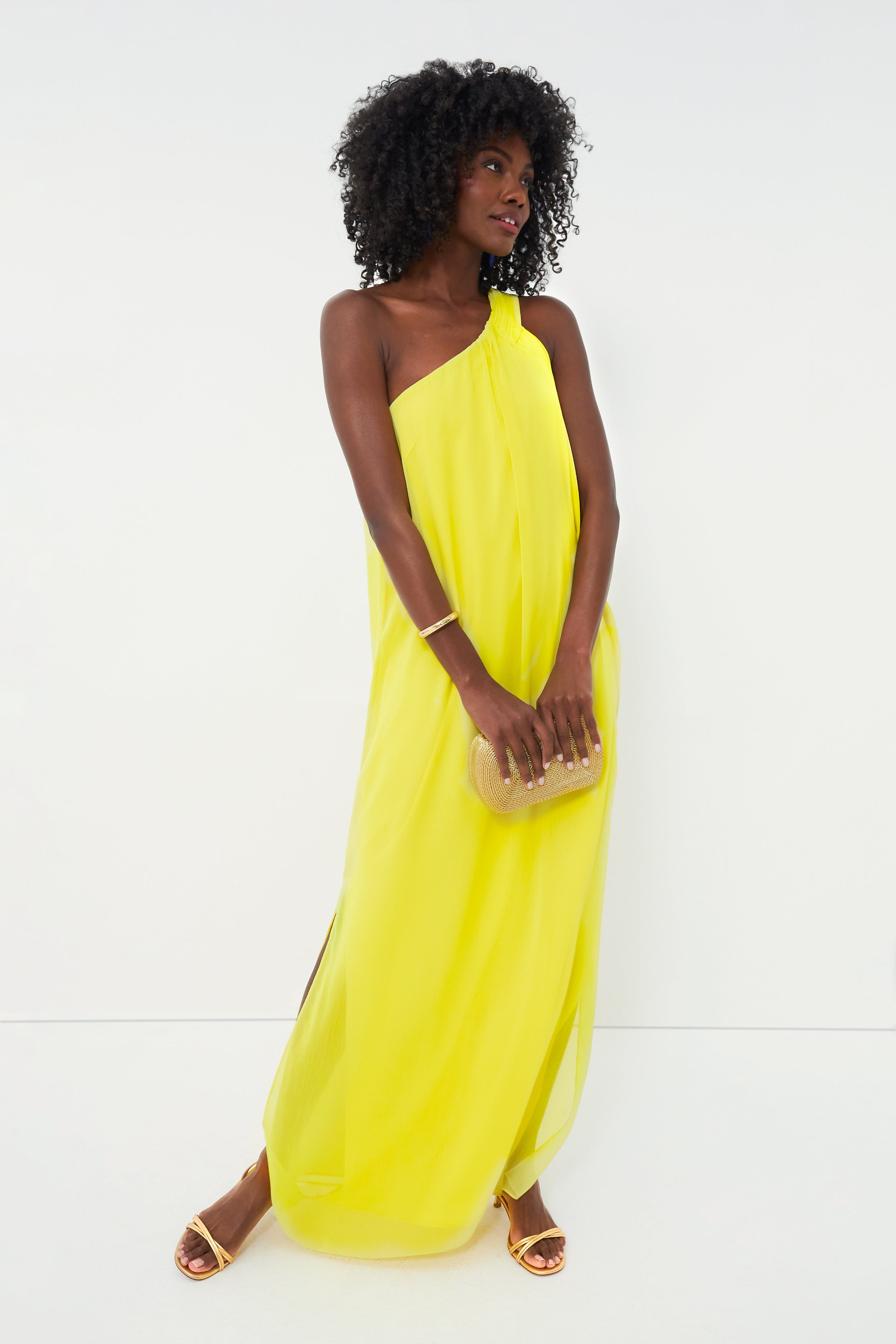 Yellow Soleil Gown-Get Girly