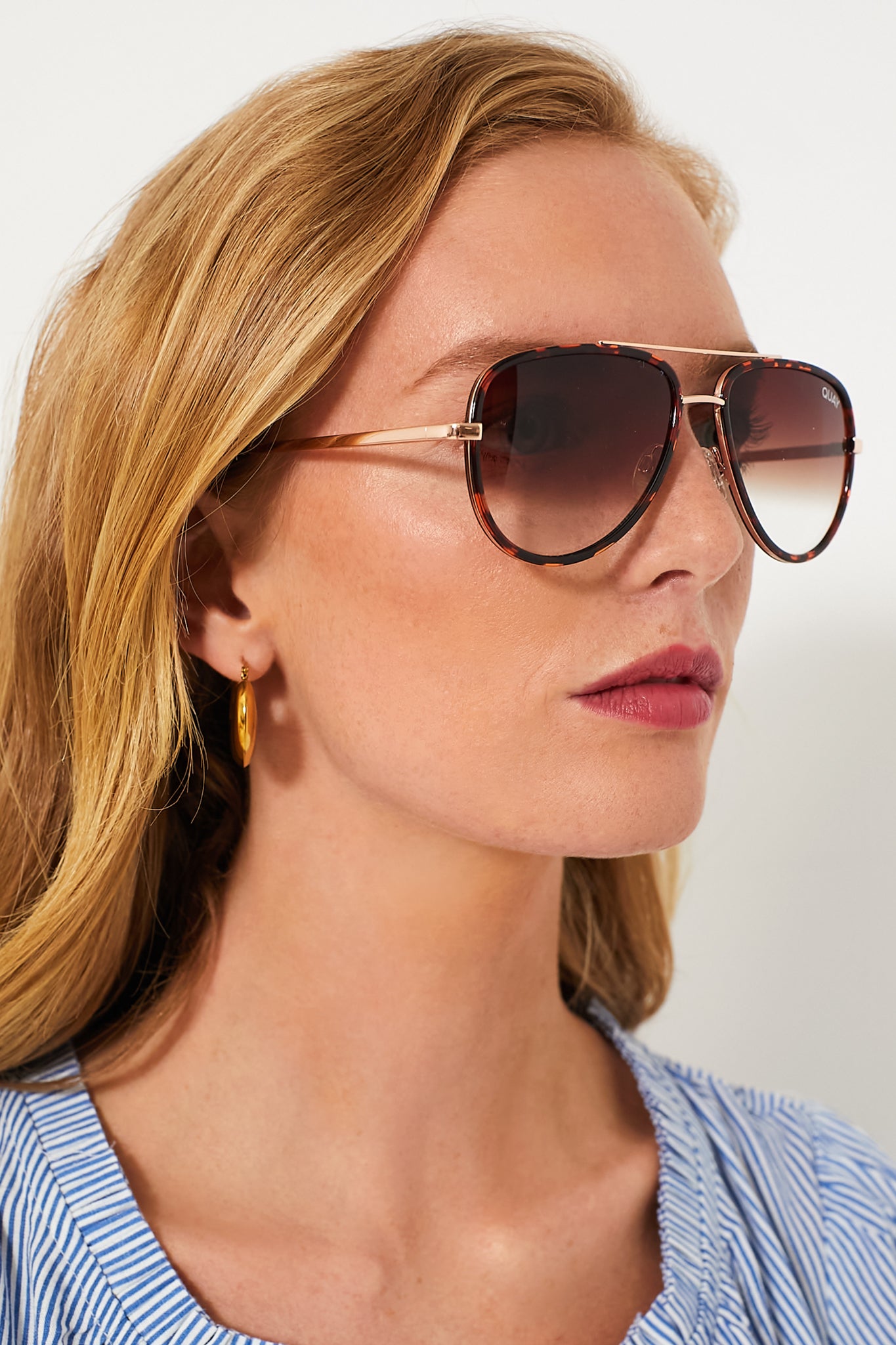 Tortoise All In Mini Sunglasses-Get Girly