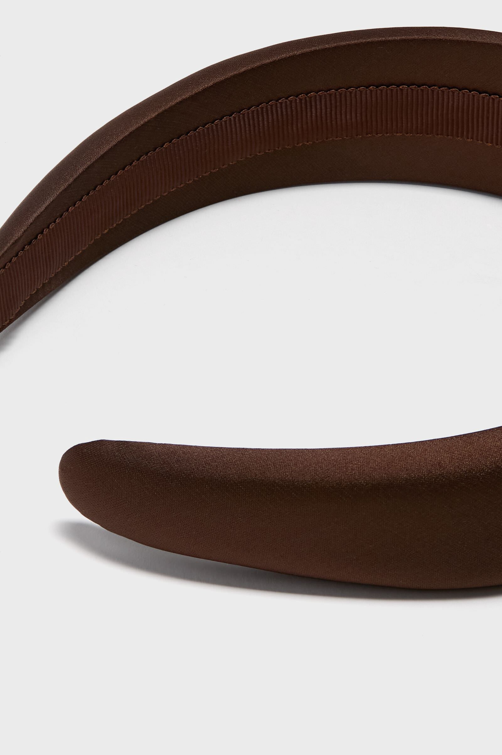 Chocolate Brown Padded Headband-Get Girly
