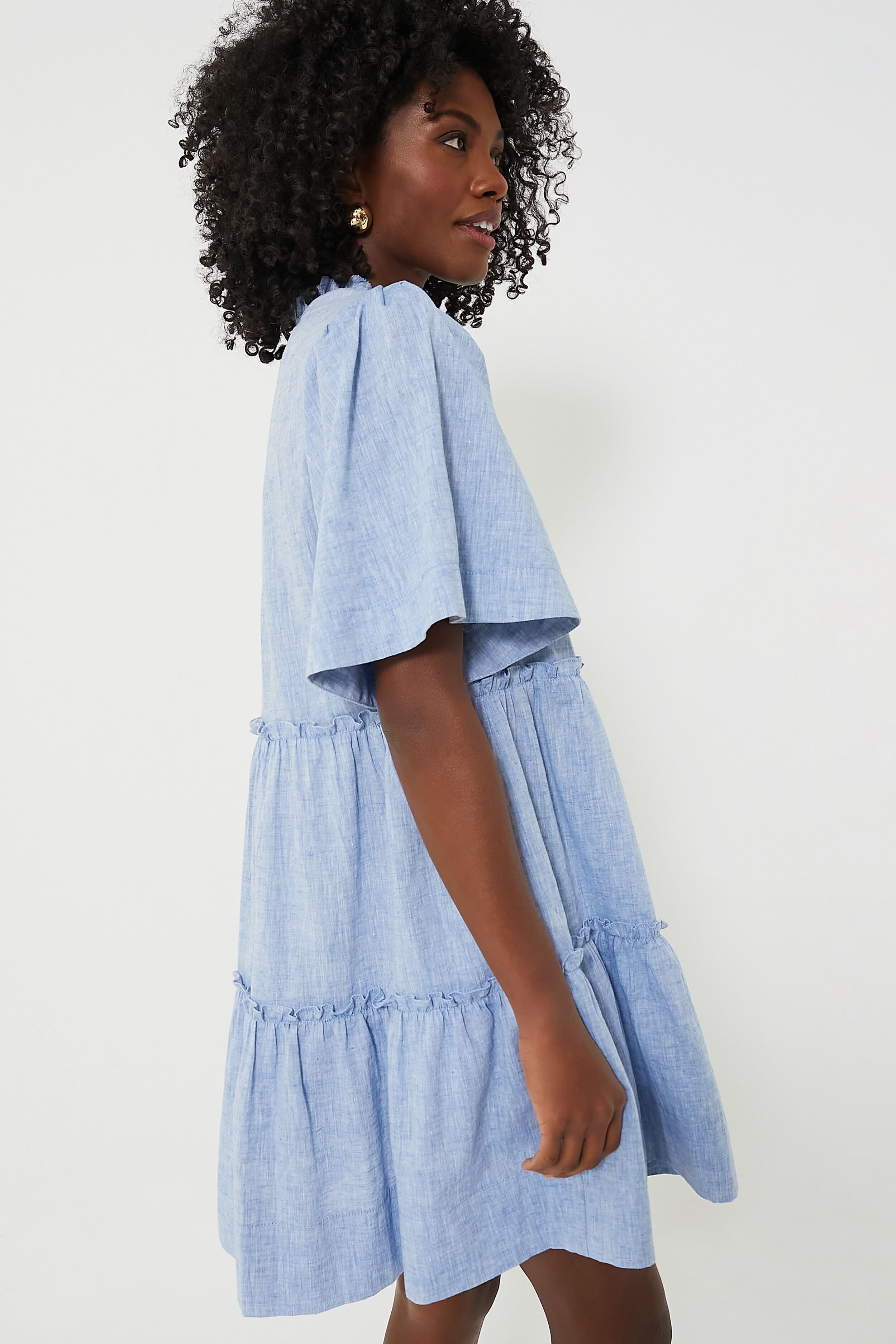 Chambray Crawford Dress-Get Girly