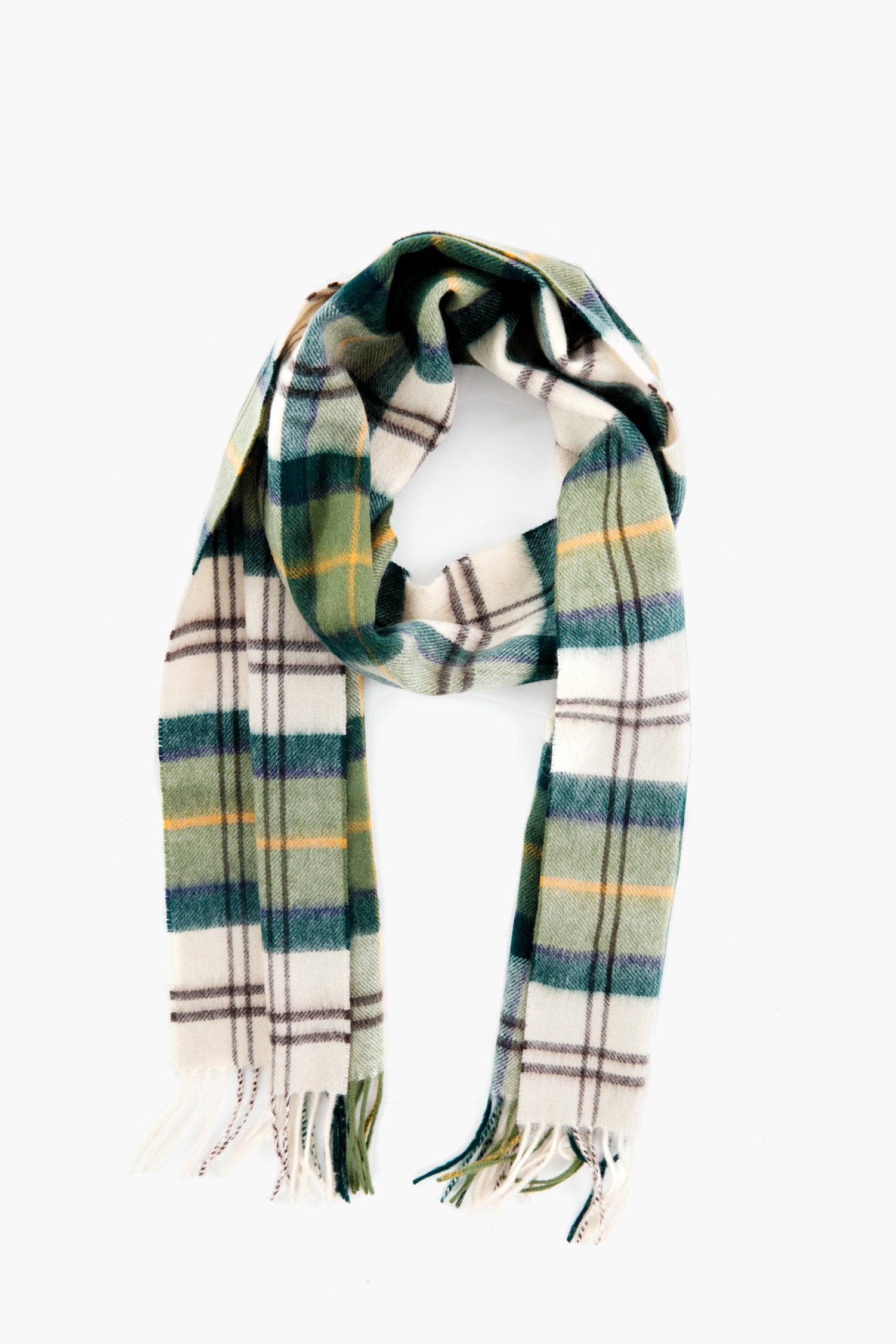 Ancient Tartan Wool and Cashmere Scarf-Get Girly