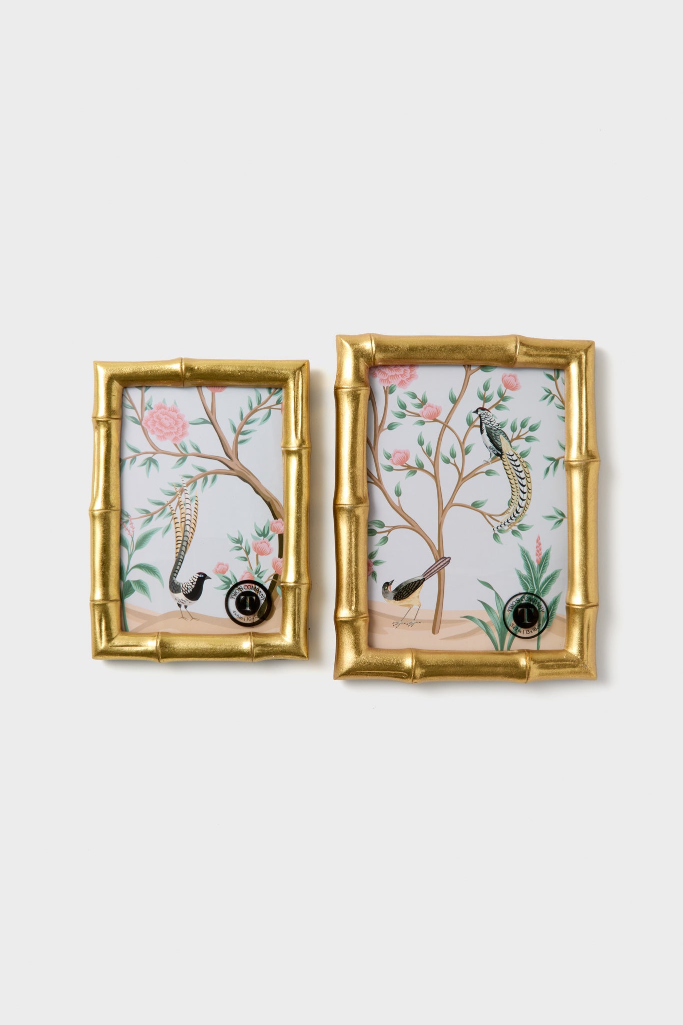 5x7 Gold Faux Bamboo Frame-Get Girly
