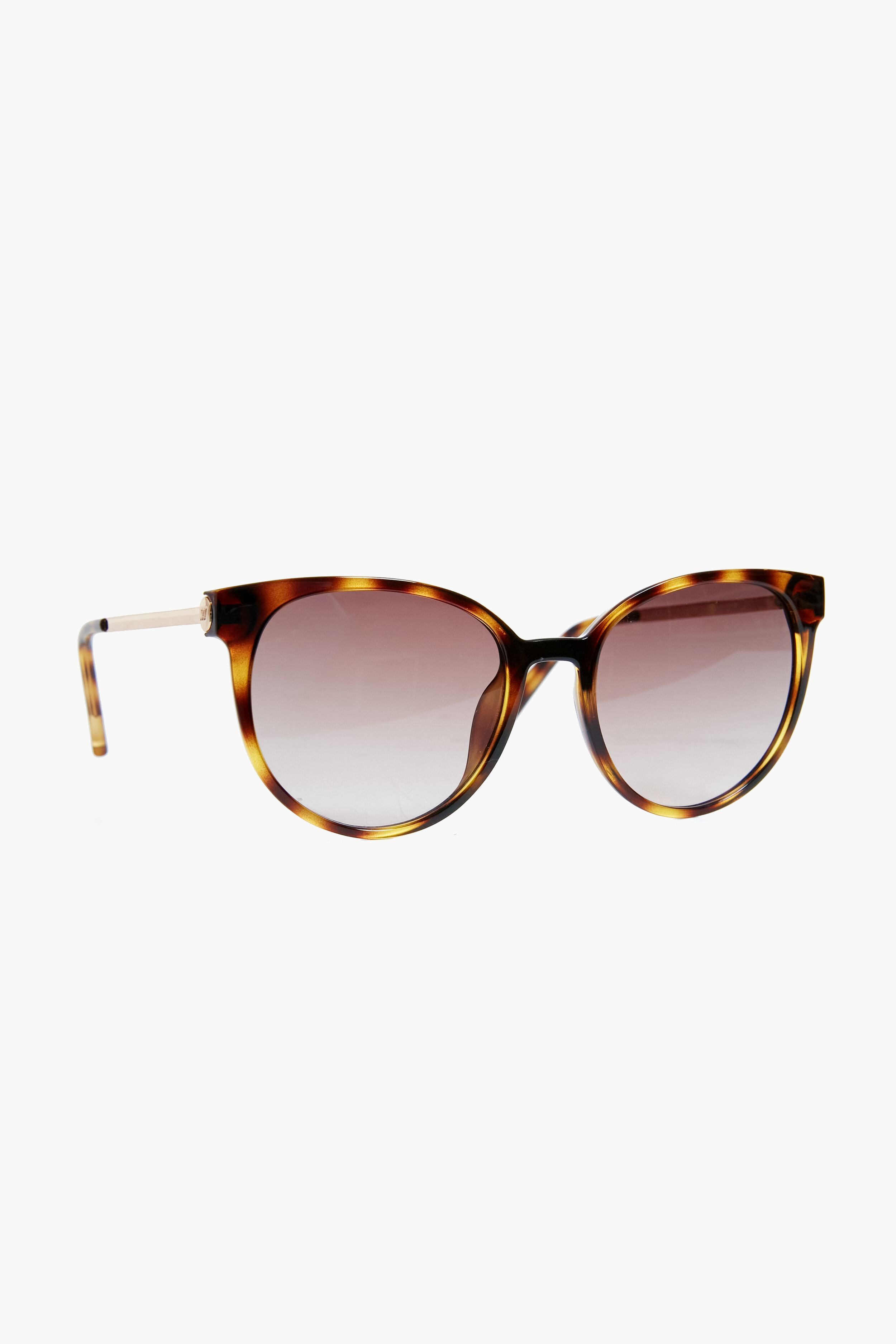 Tortoise Contention Sunglasses-Get Girly
