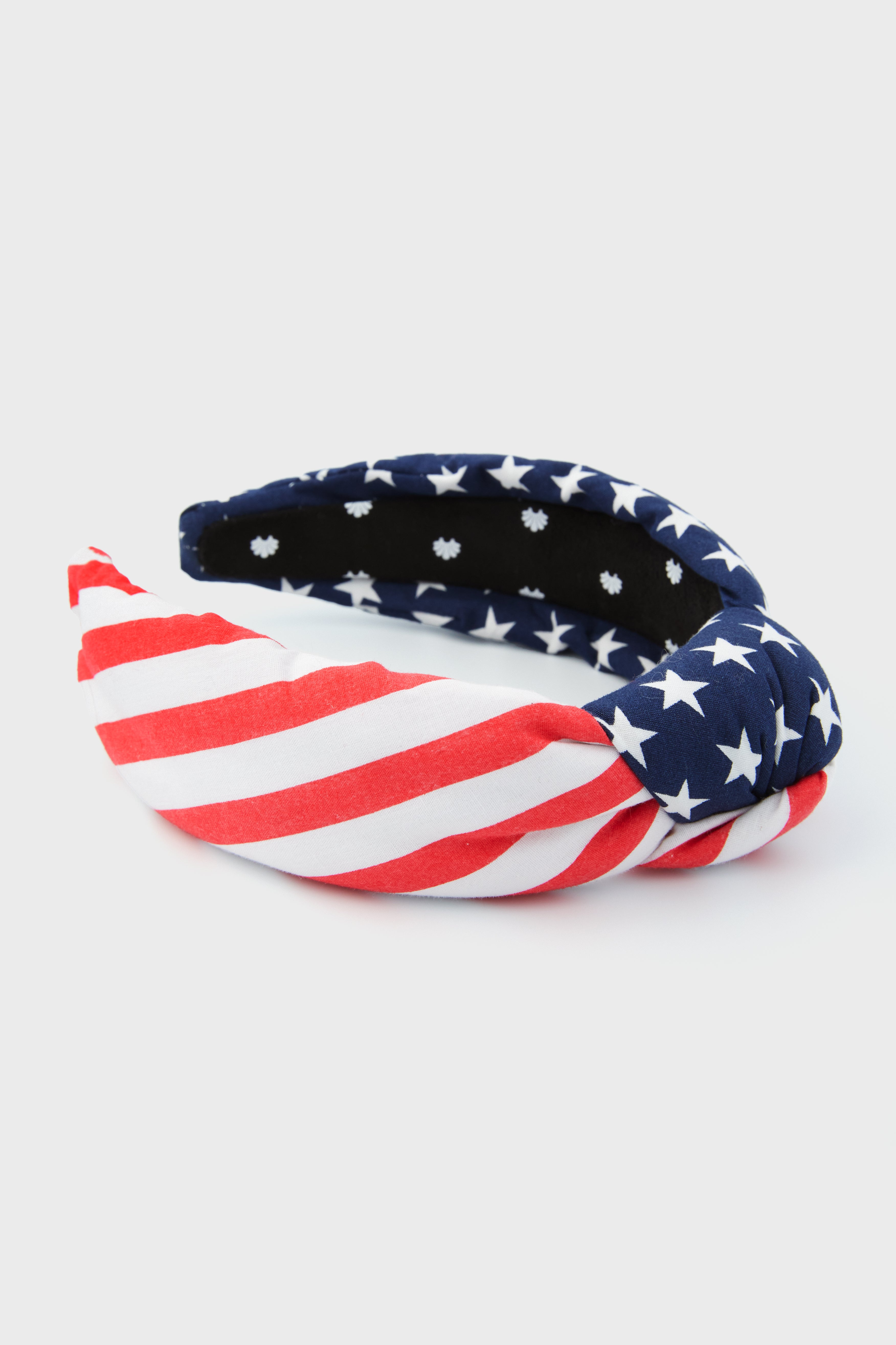 Americana Knotted Headband-Get Girly