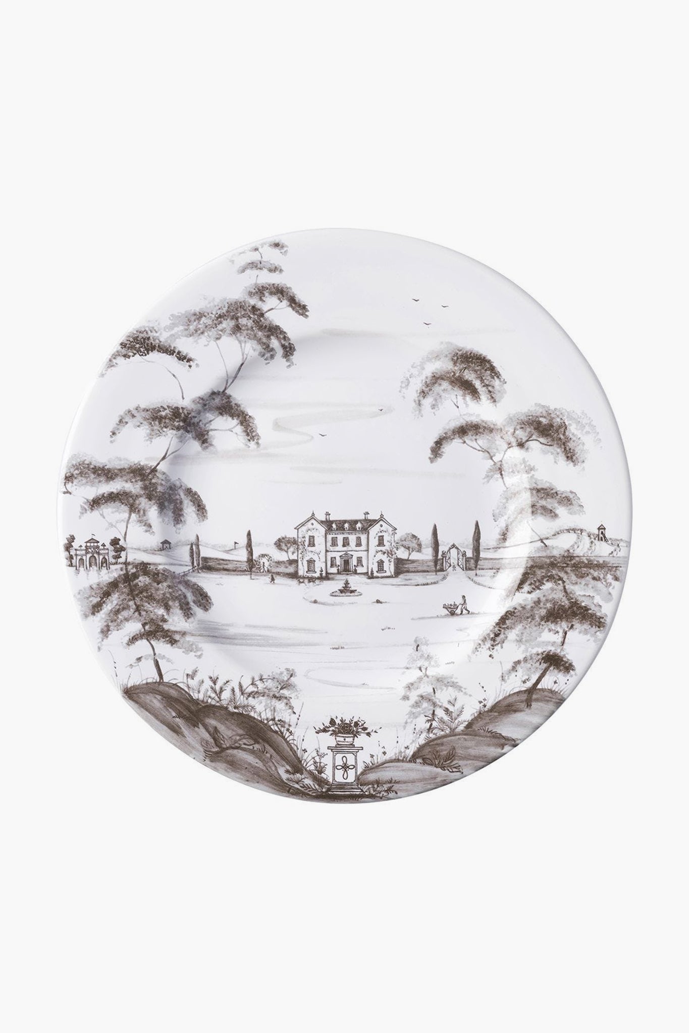 Country Estate Flint Dinner Plate Main House-Get Girly