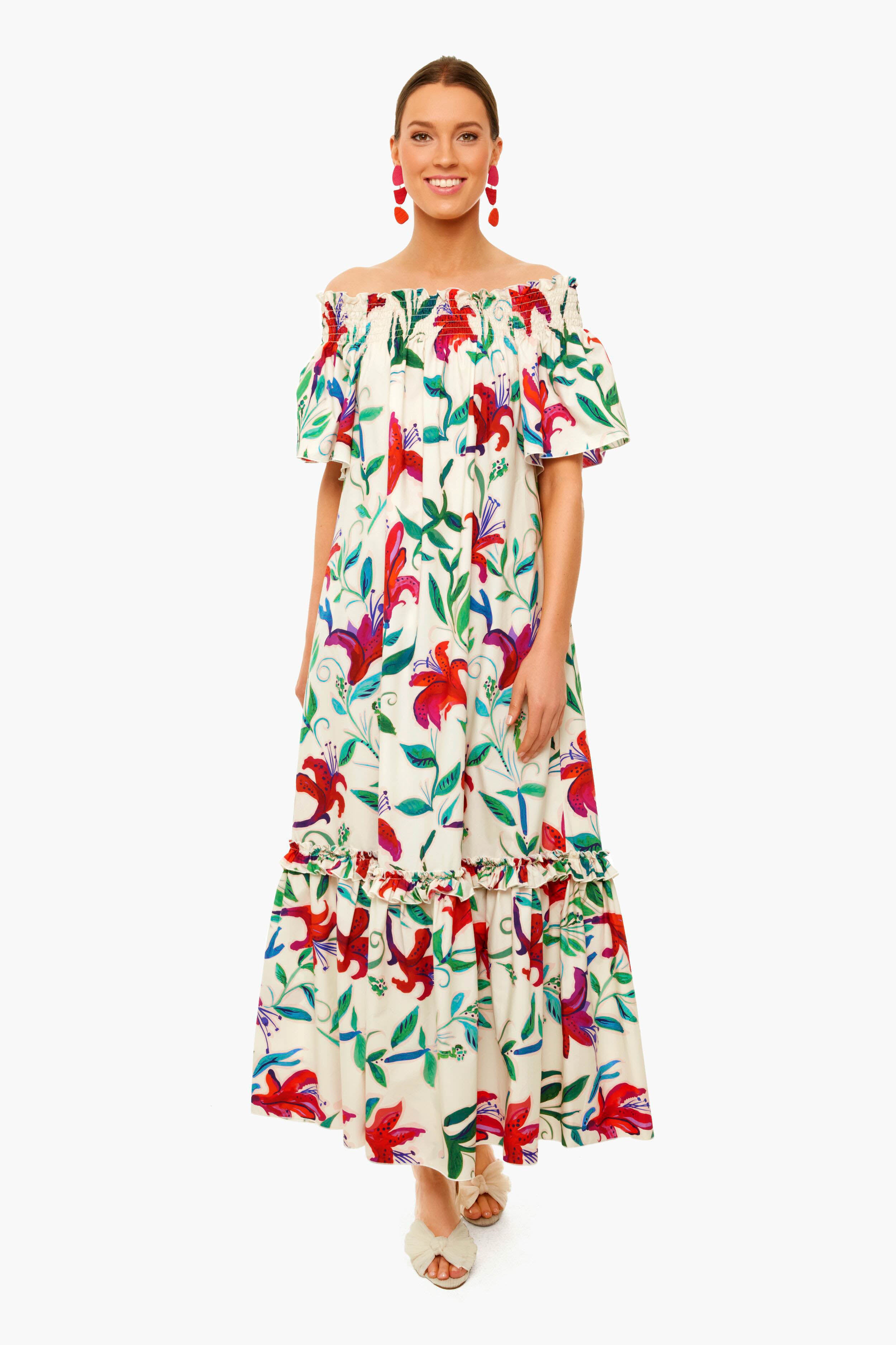 White Lily Capalbio Dress-Get Girly