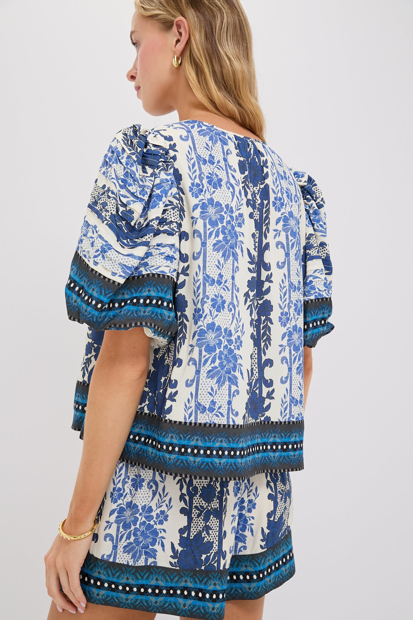 Bondi Blues Viscose Dina Blouse-Get Girly