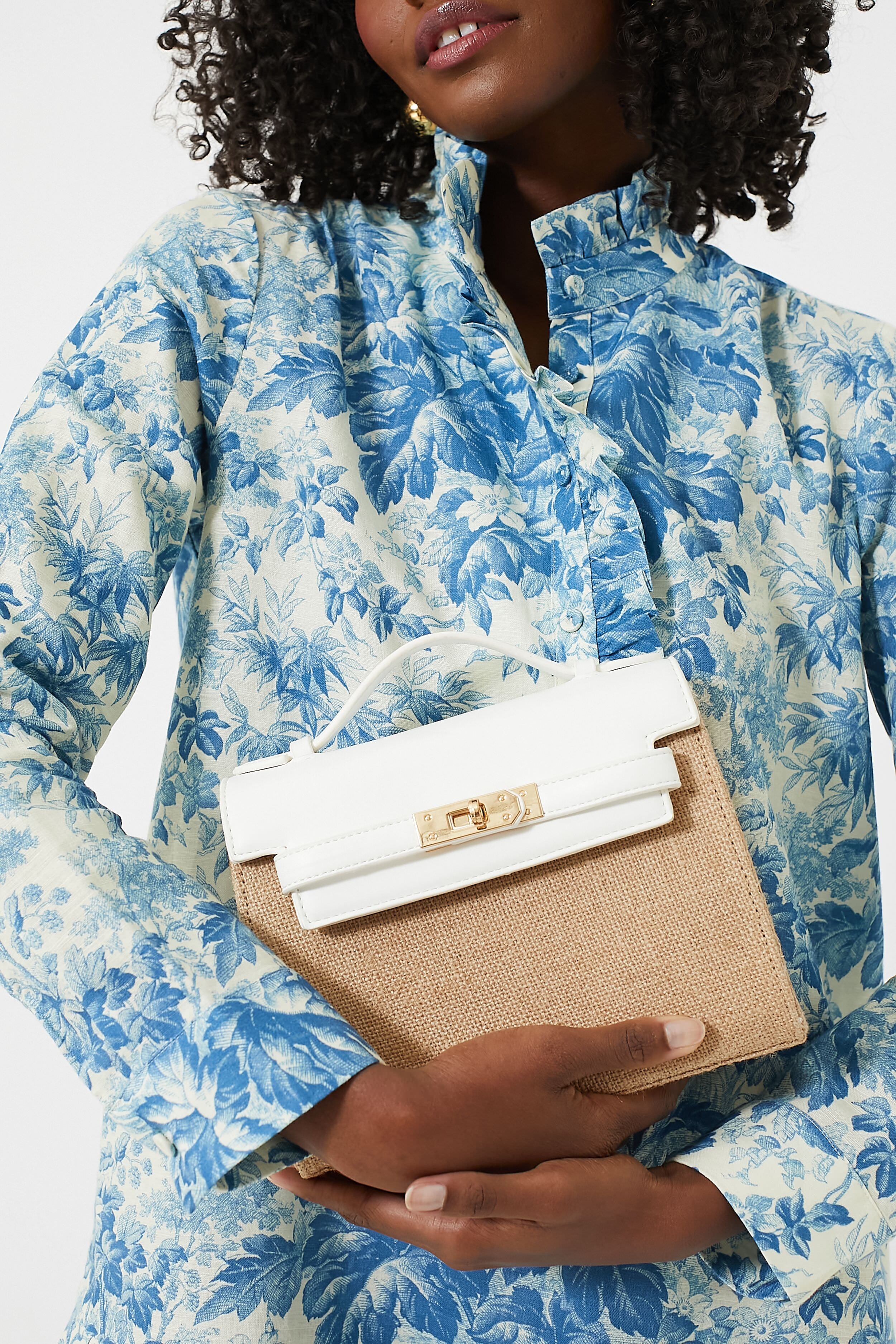 White Gracie Bag-Get Girly