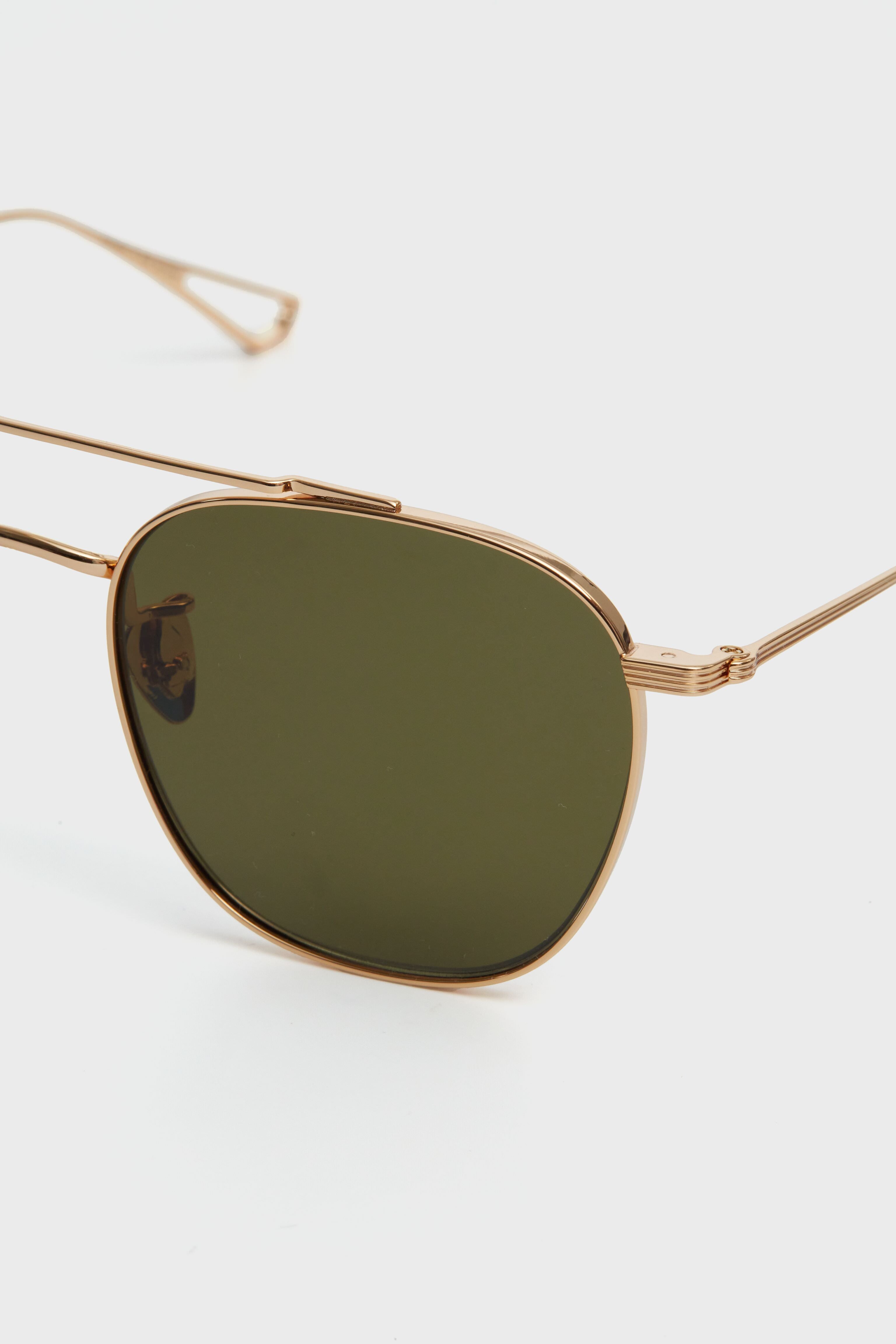 24k Titanium Polarized Earhart Sunglasses-Get Girly