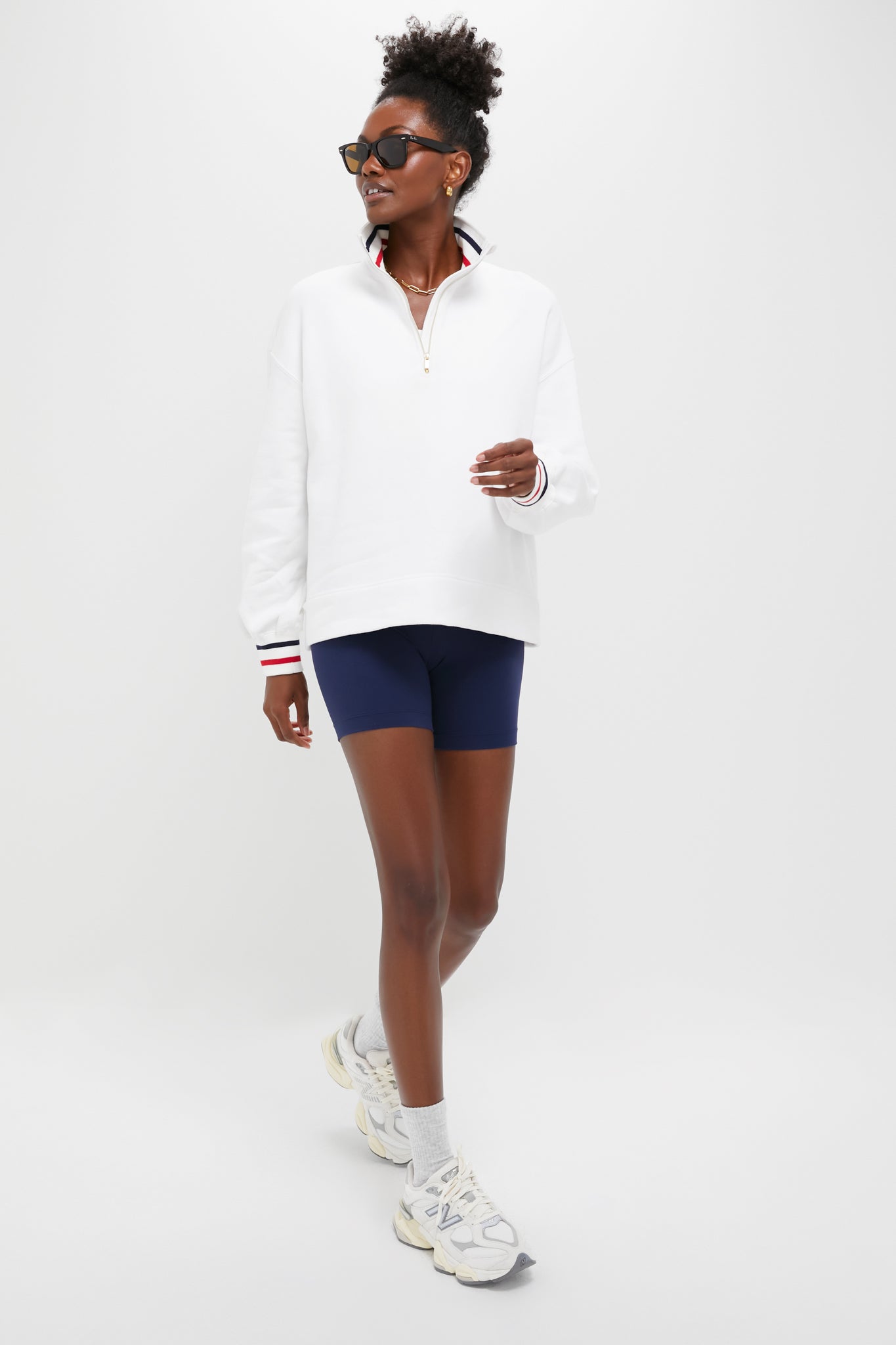 Americana Carlson Quarter Zip-Get Girly