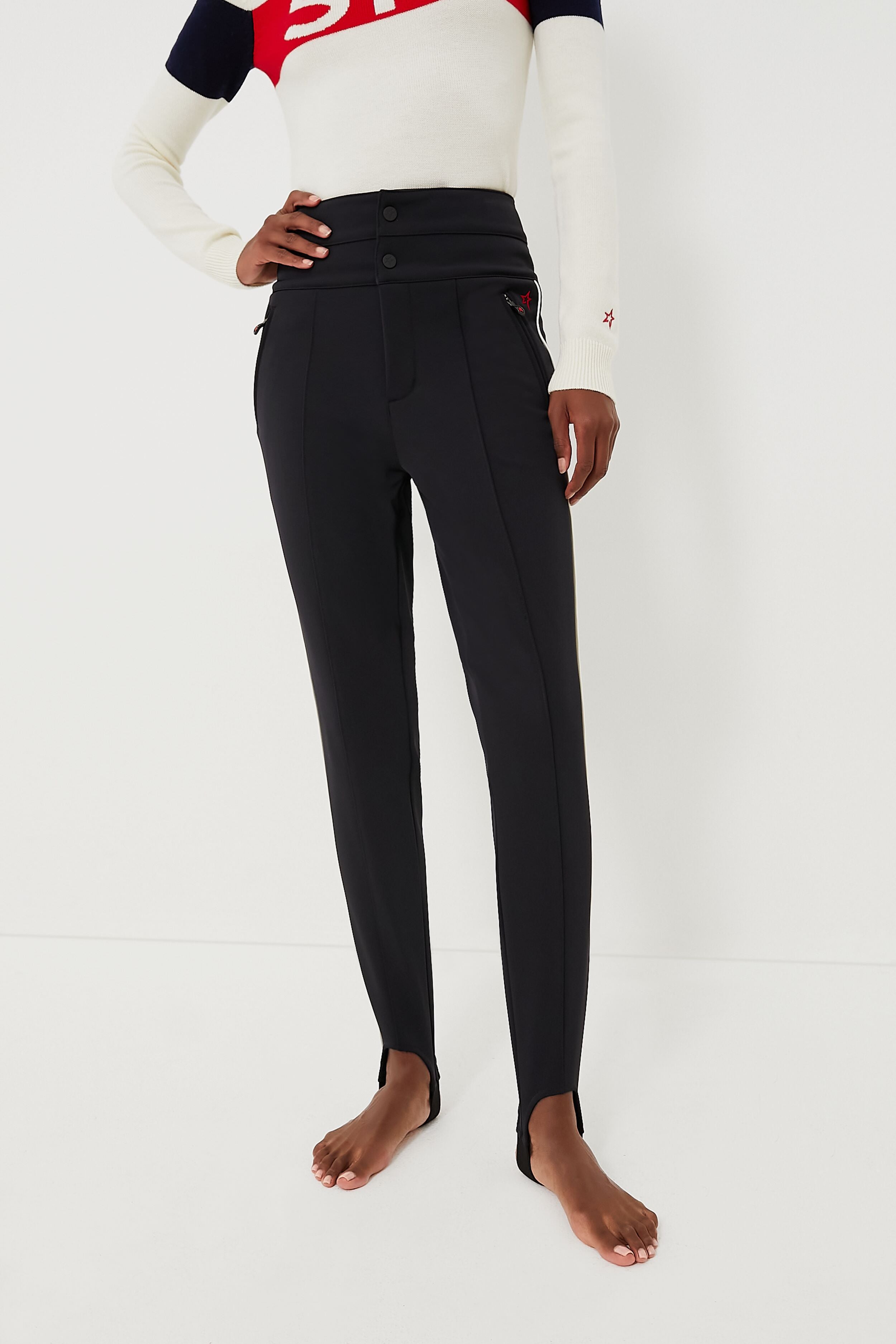 Black Aurora Skinny Stirrup Race Pant-Get Girly