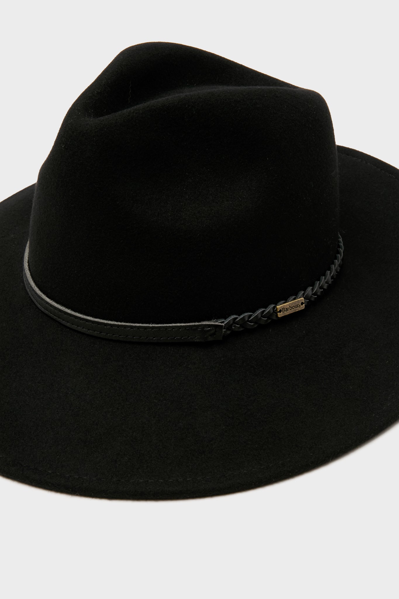 Black Tack Fedora Hat-Get Girly
