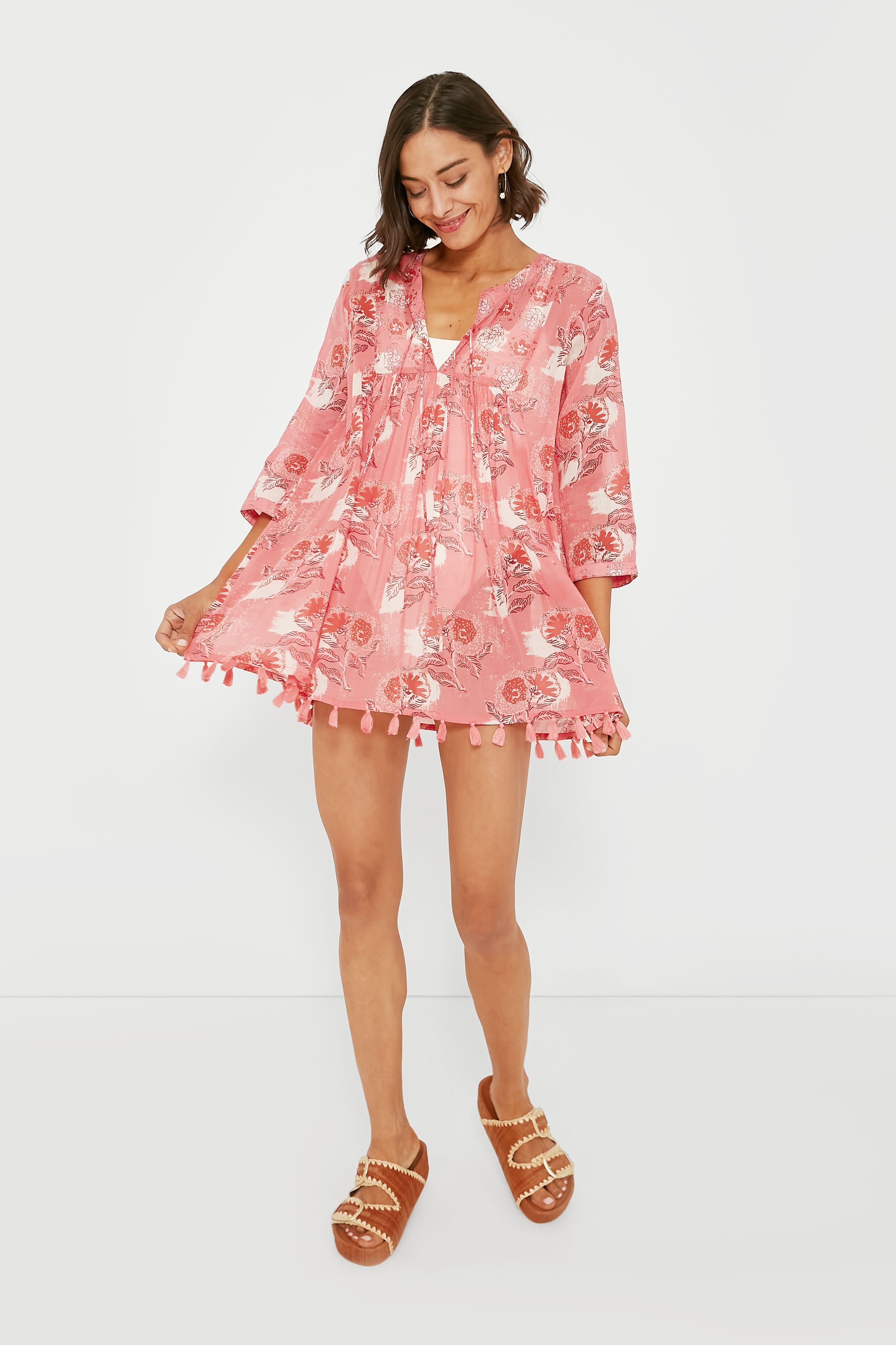 Pink Denmark Seychelles Mini Dress-Get Girly