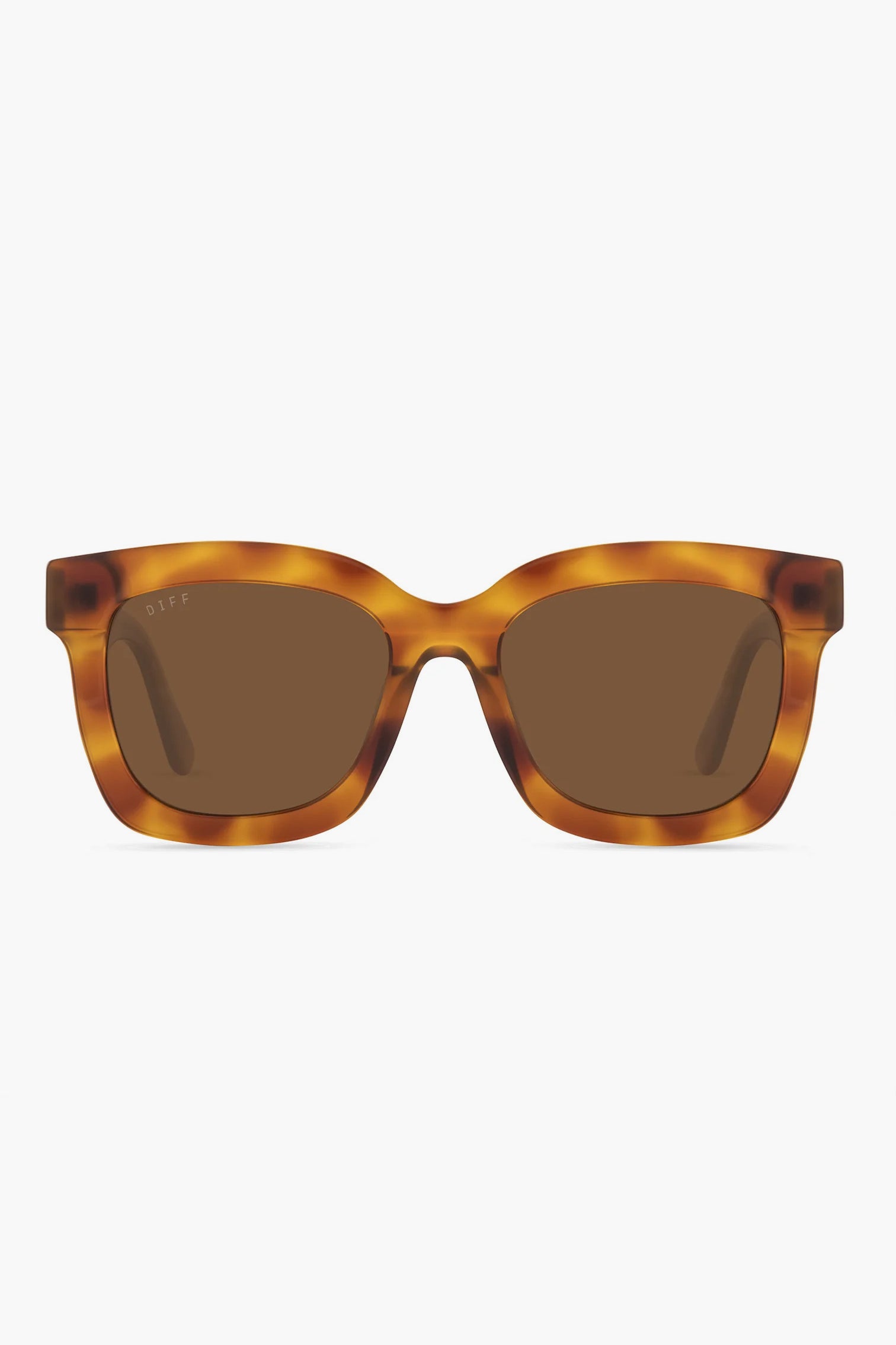 Andes Tortoise Brown Carson Sunglasses-Get Girly