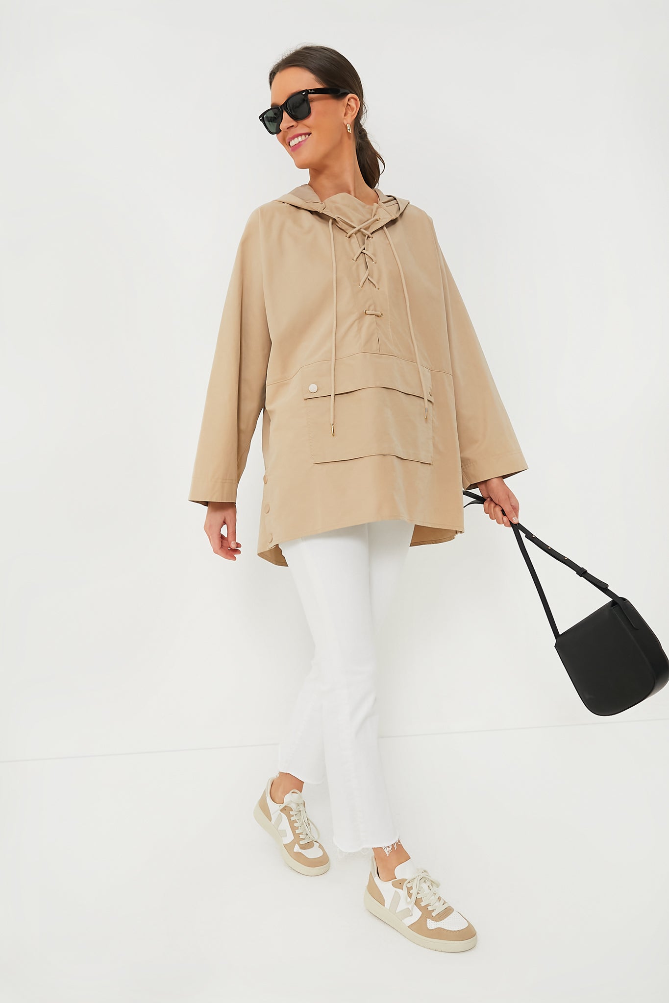 Extra White Natural Sahara V-10 Sneakers-Get Girly