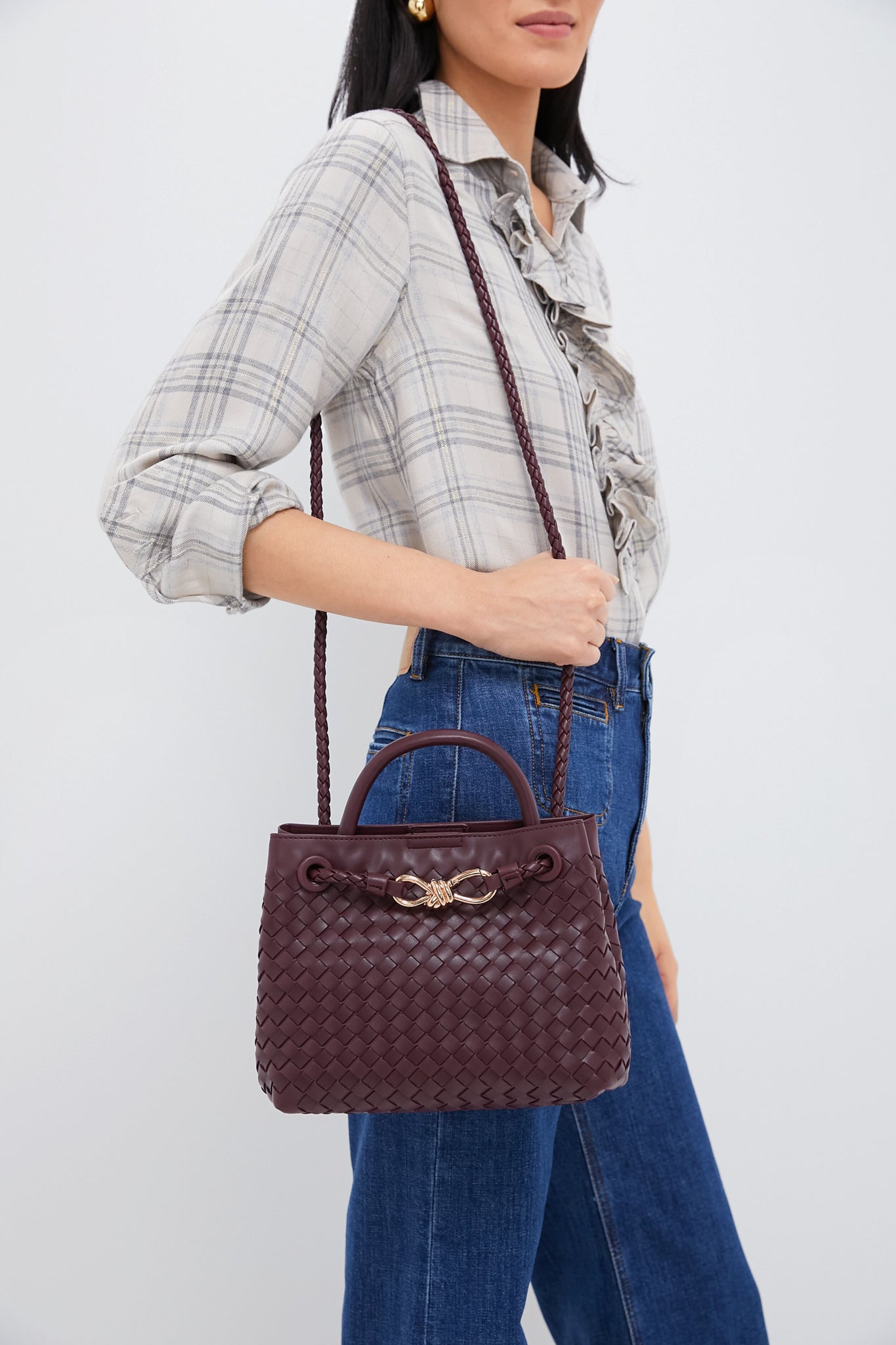 Wine Blakely Bag-Get Girly