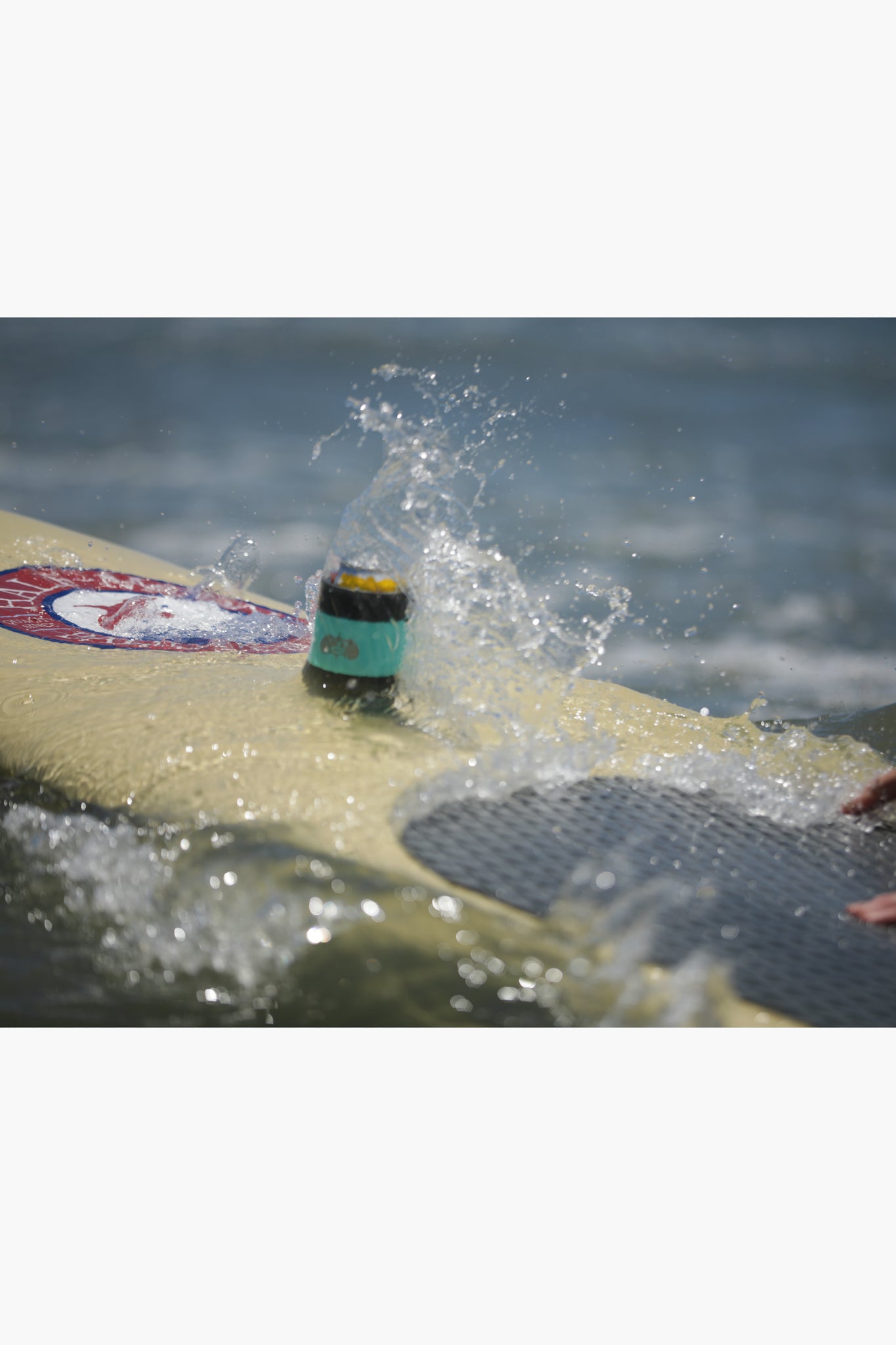 White Toadfish Non-tipping 12oz Can Cooler-Get Girly