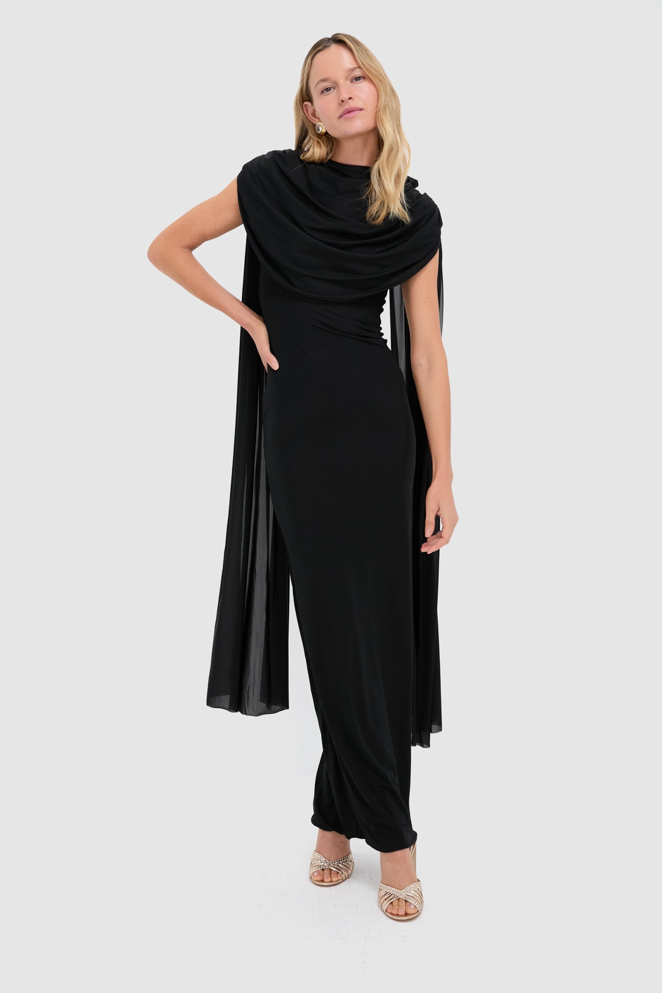 Black Batista Maxi Dress-Get Girly