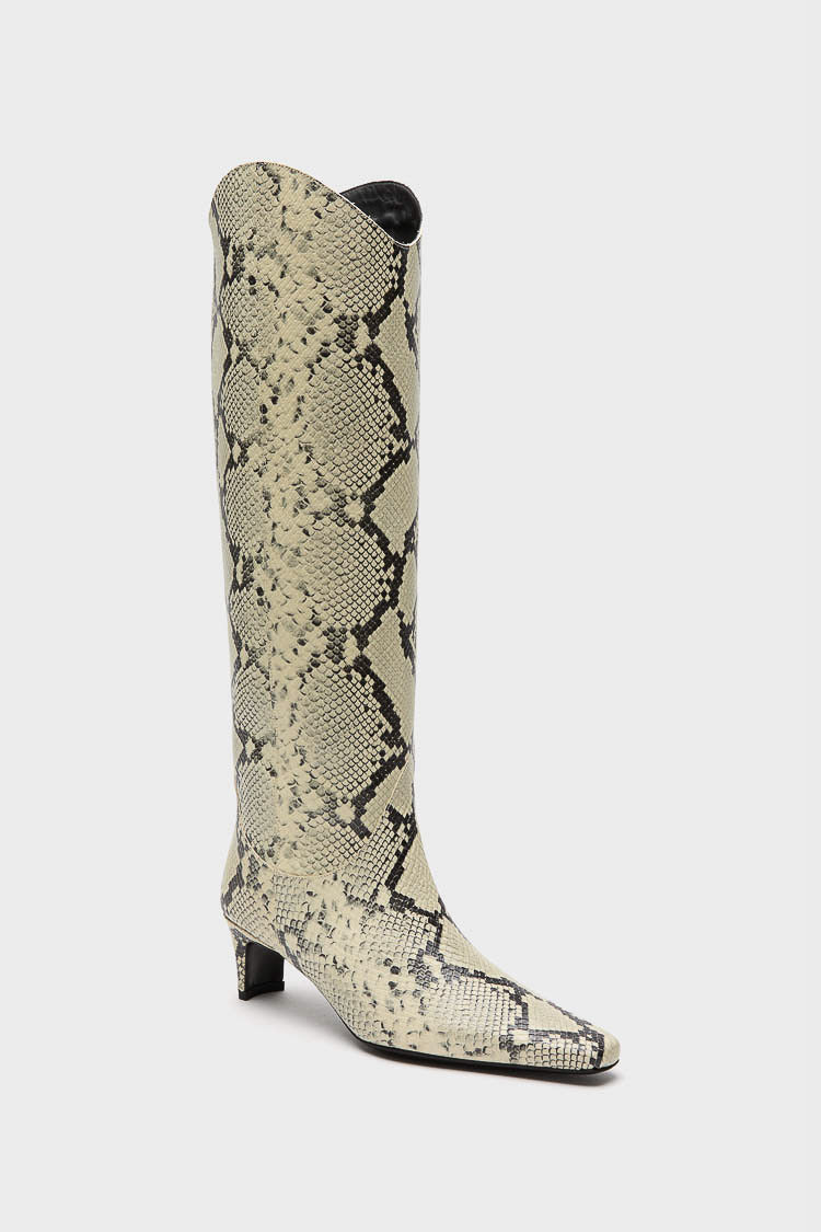 White Snake Western Wally Boot-Get Girly