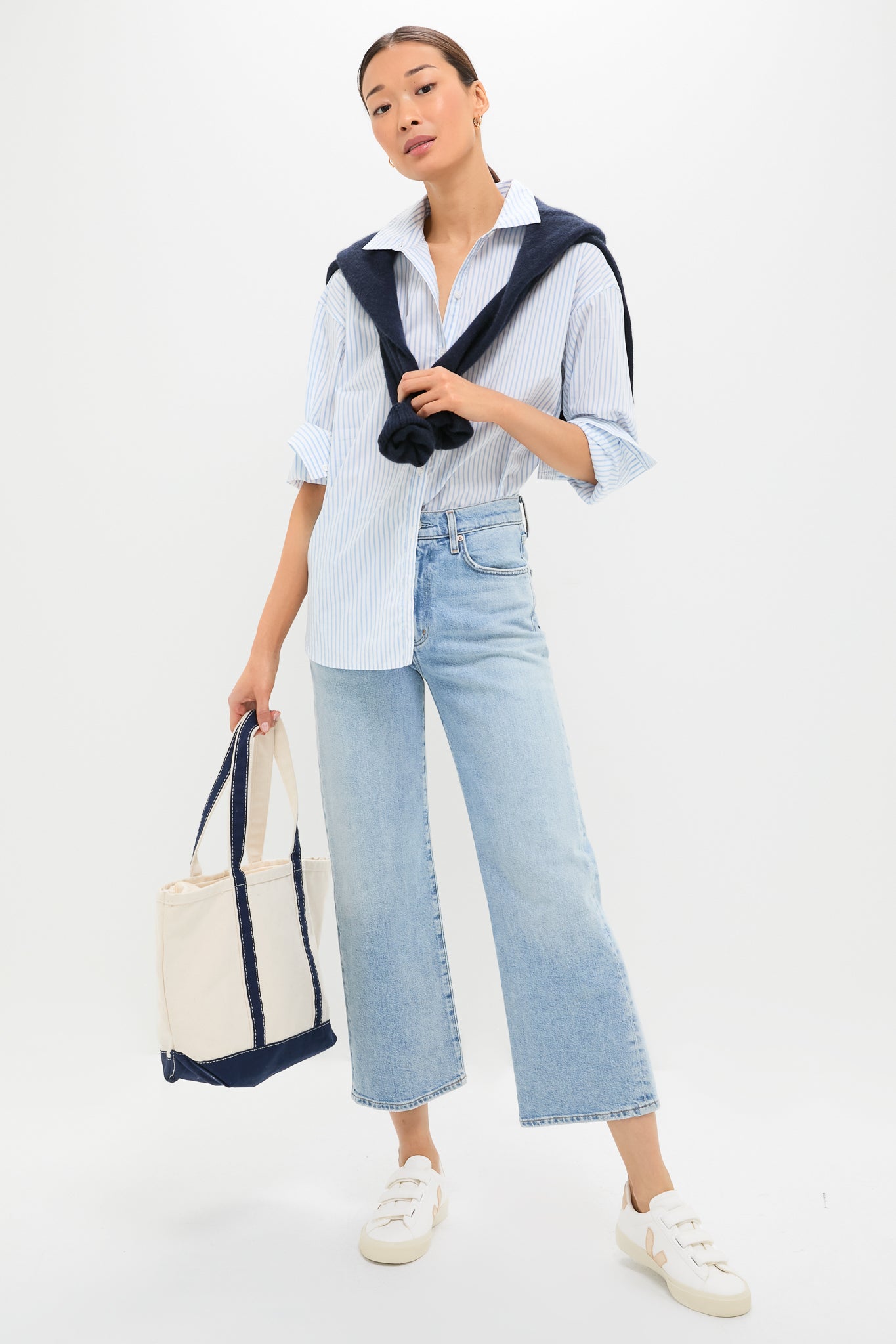 Extra White Platine Recife Logo Sneakers-Get Girly