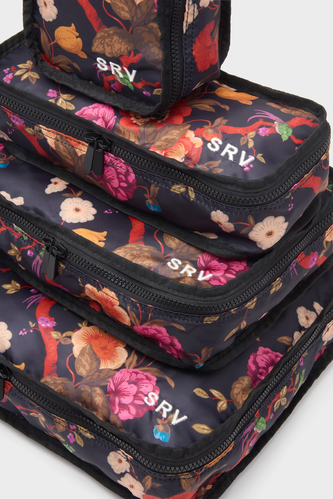 Baroque Floral Packing Cubes-Get Girly