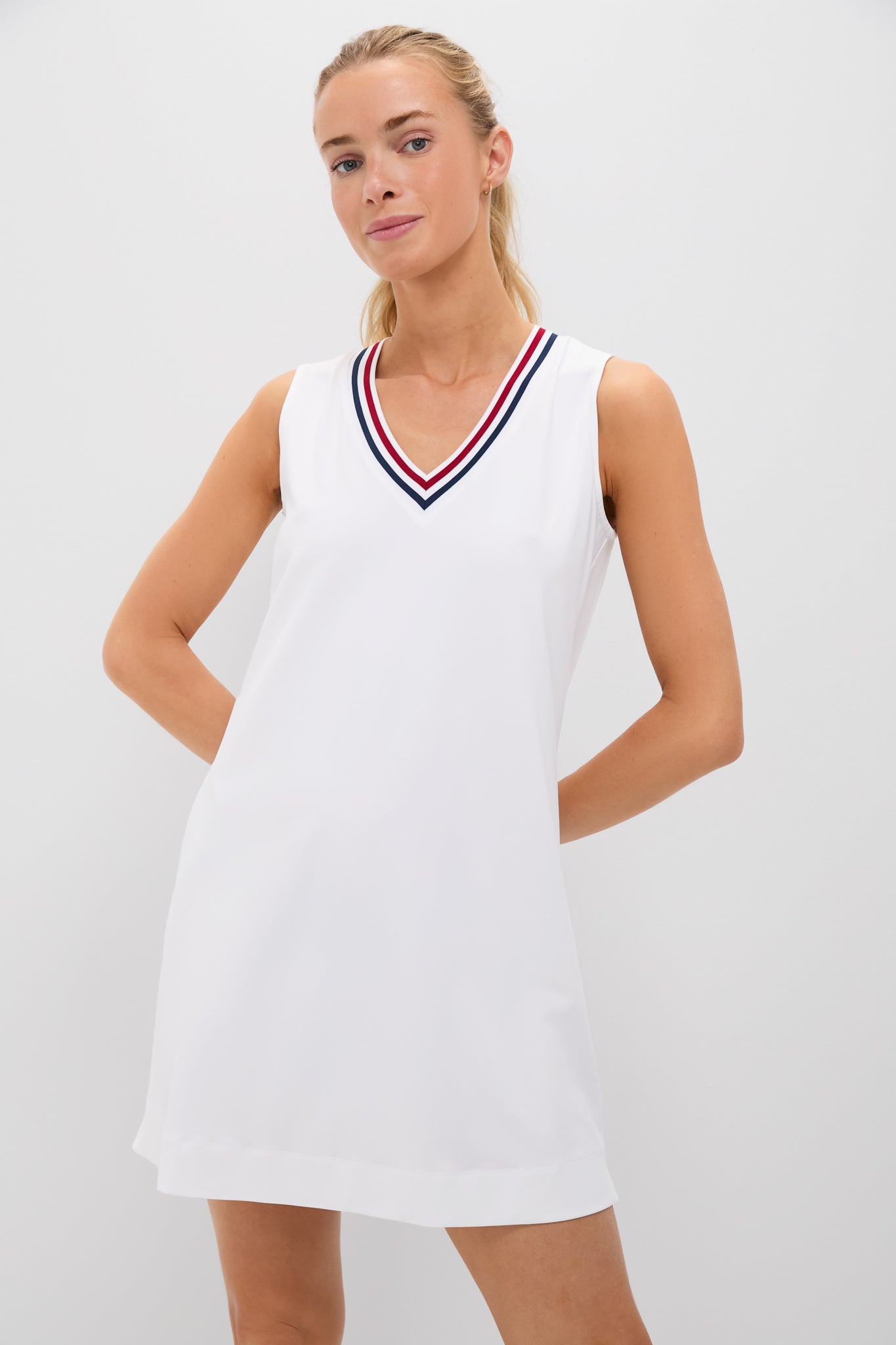 Americana Performance Jersey Suzanne Tennis Dress-Get Girly