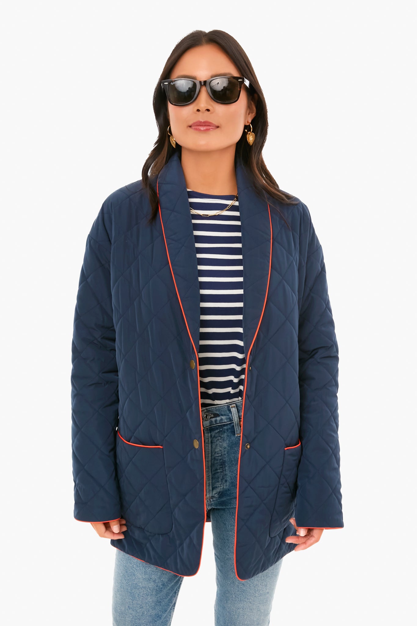 The Navy Connery Jacket-Get Girly