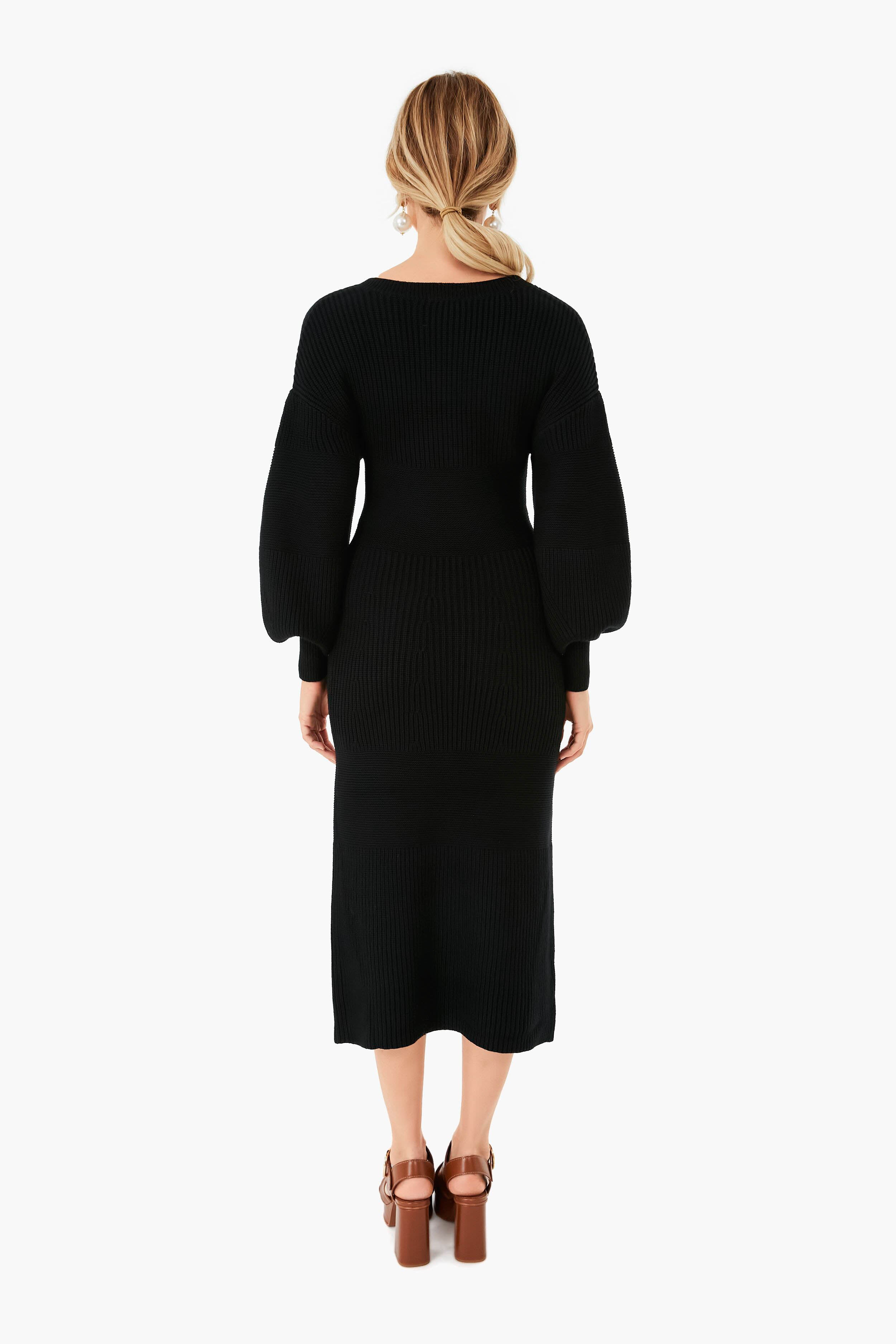 Black Carnation Dress-Get Girly