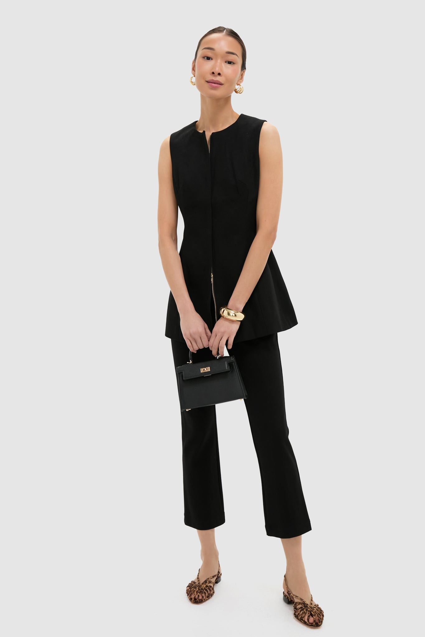 Black Ponte Ashford Pants-Get Girly