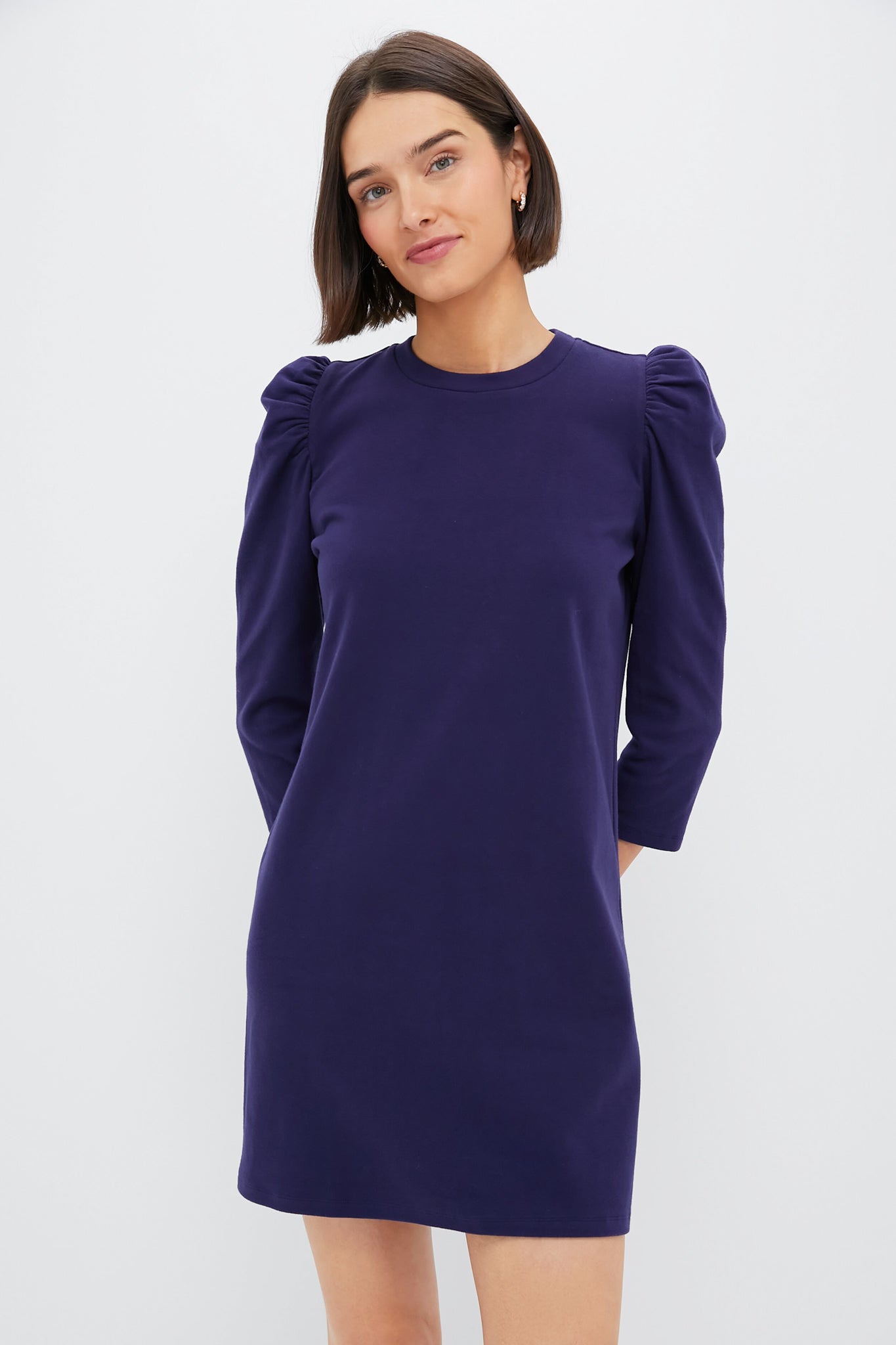 Navy Vesty Mini Dress-Get Girly