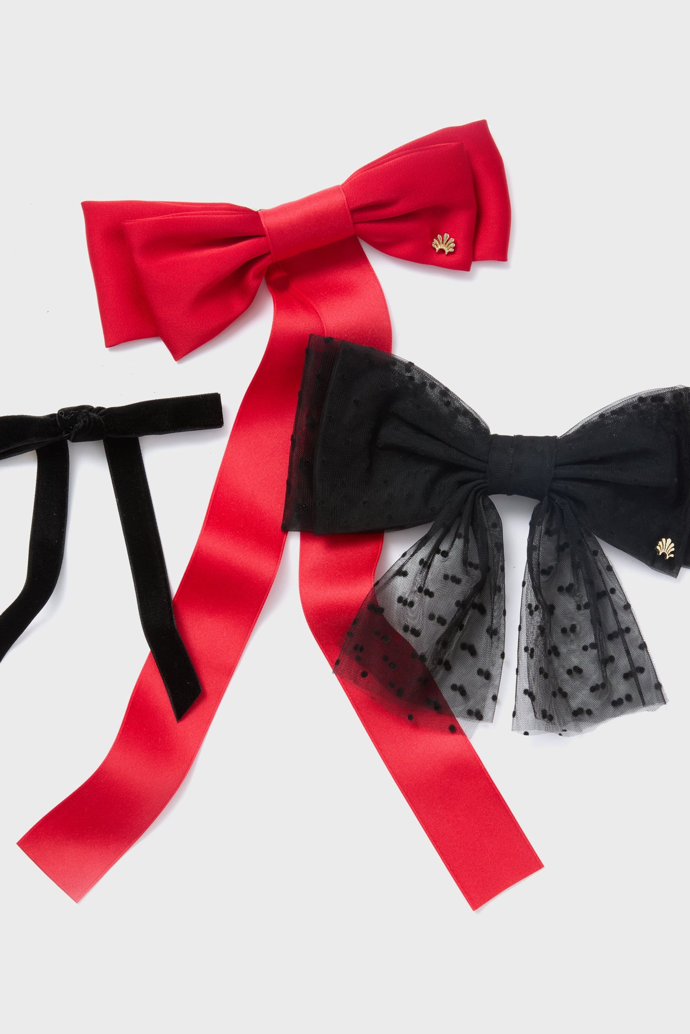 Crimson Jane Bow Barrette-Get Girly