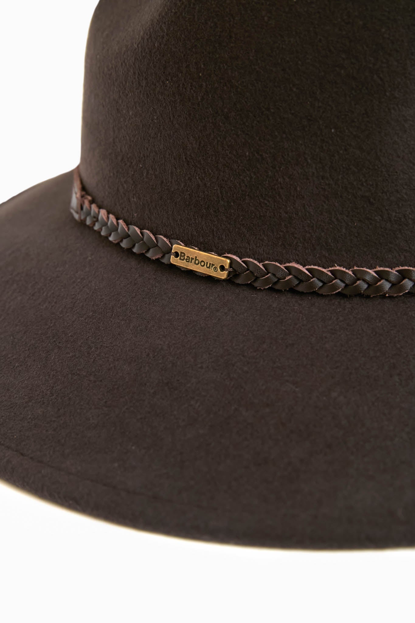Chocolate Tack Fedora-Get Girly