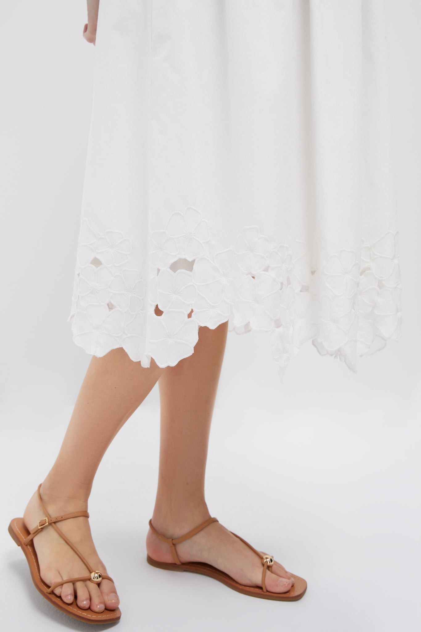 White Carolina Dress-Get Girly