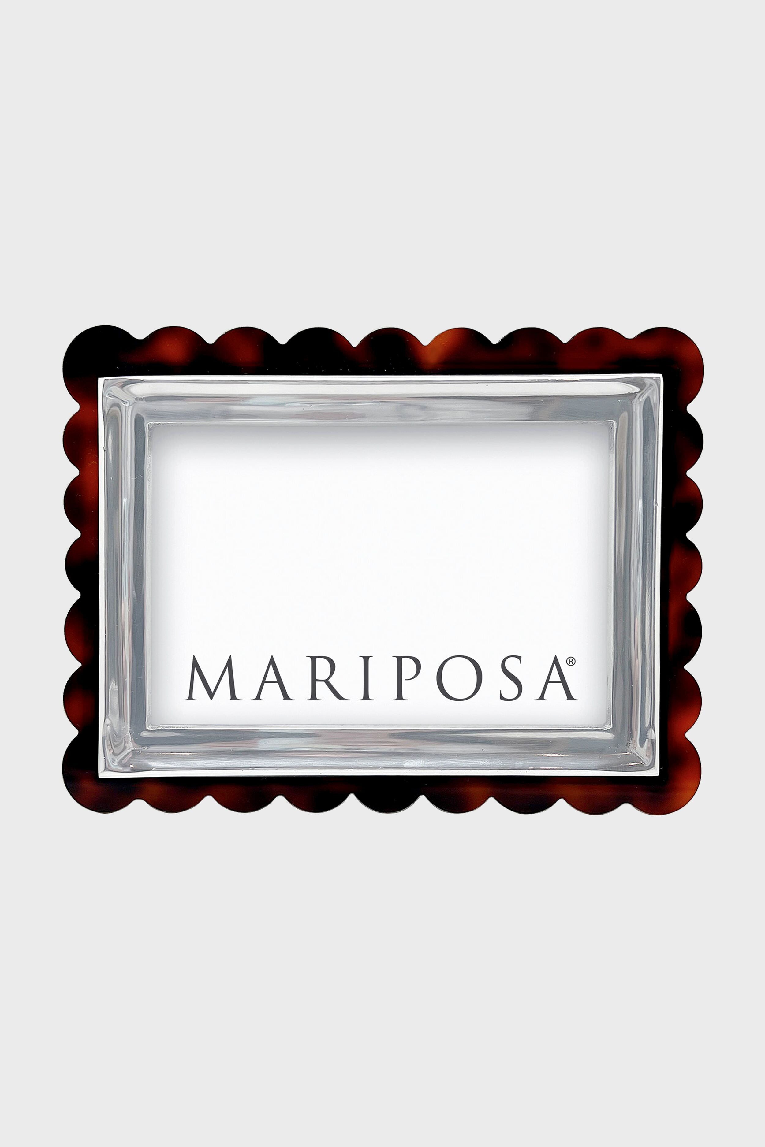 Tortoise Scallop Signature 4x6 Frame-Get Girly