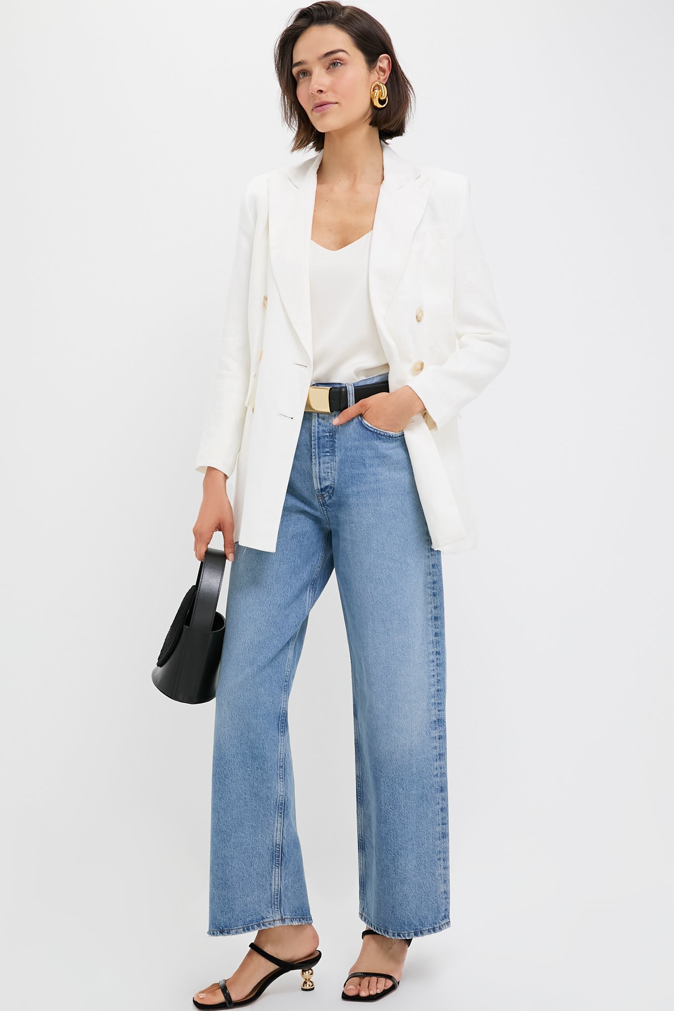 Black and Gold Mason Belt-Get Girly