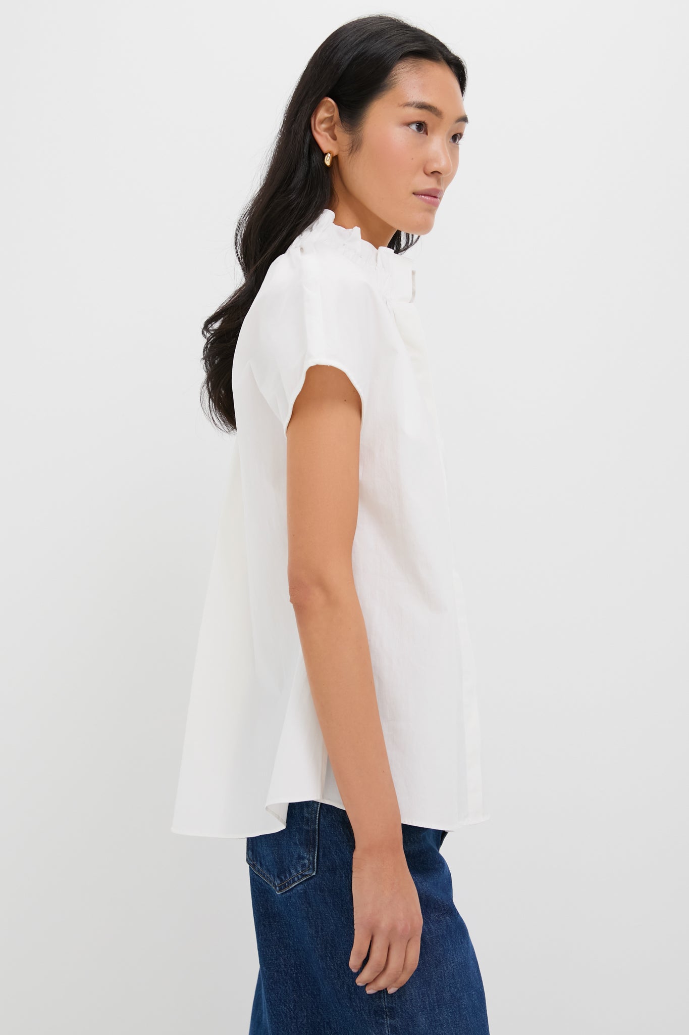 White Rae Blouse-Get Girly