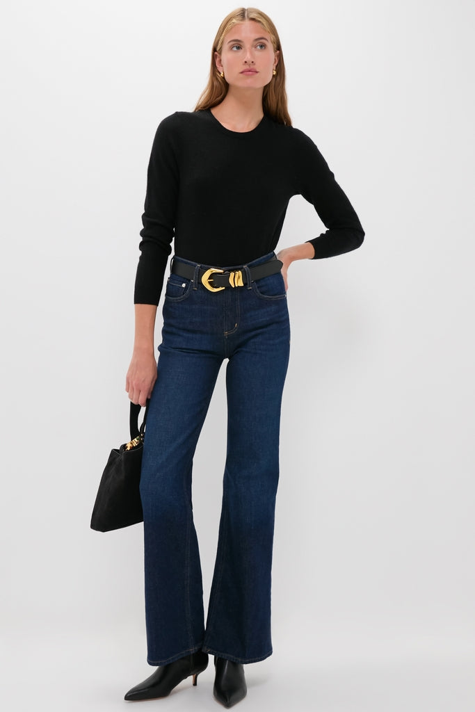 Black Lisa 45 Stretch Boots-Get Girly