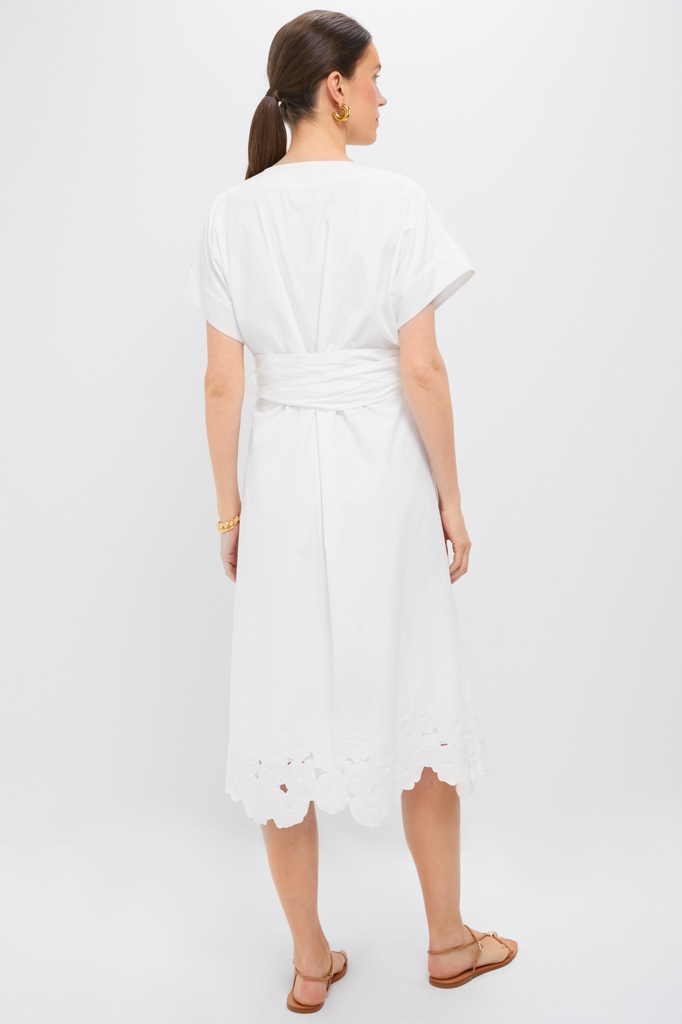 White Carolina Dress-Get Girly