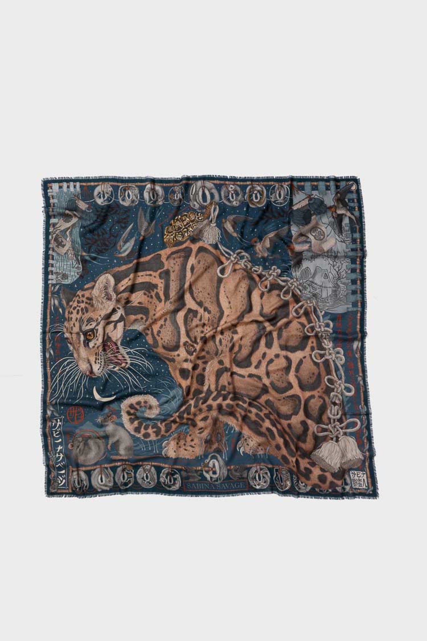 The Lunar Leopard Winter Large 135 cm Scarf-Get Girly