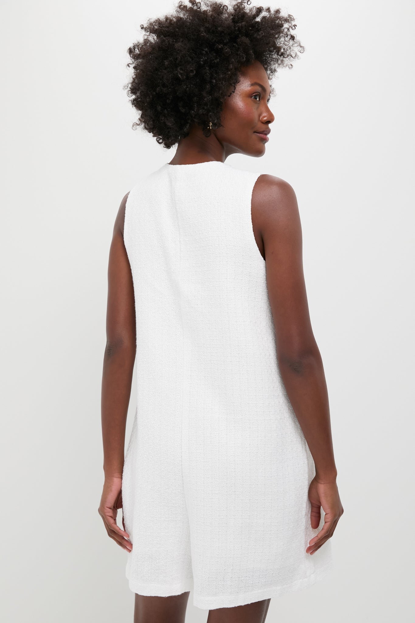 White Textured Myla Romper-Get Girly