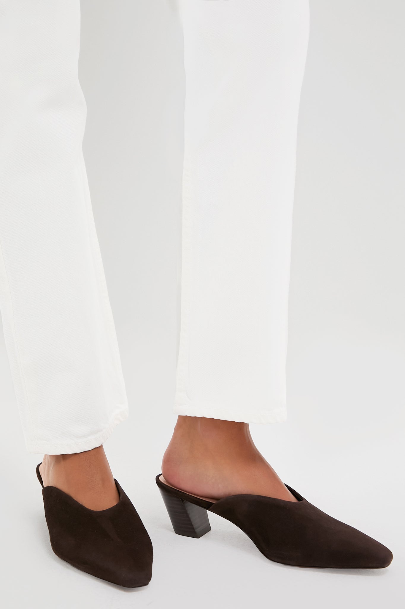 Tmoro Suede Perry Heels-Get Girly