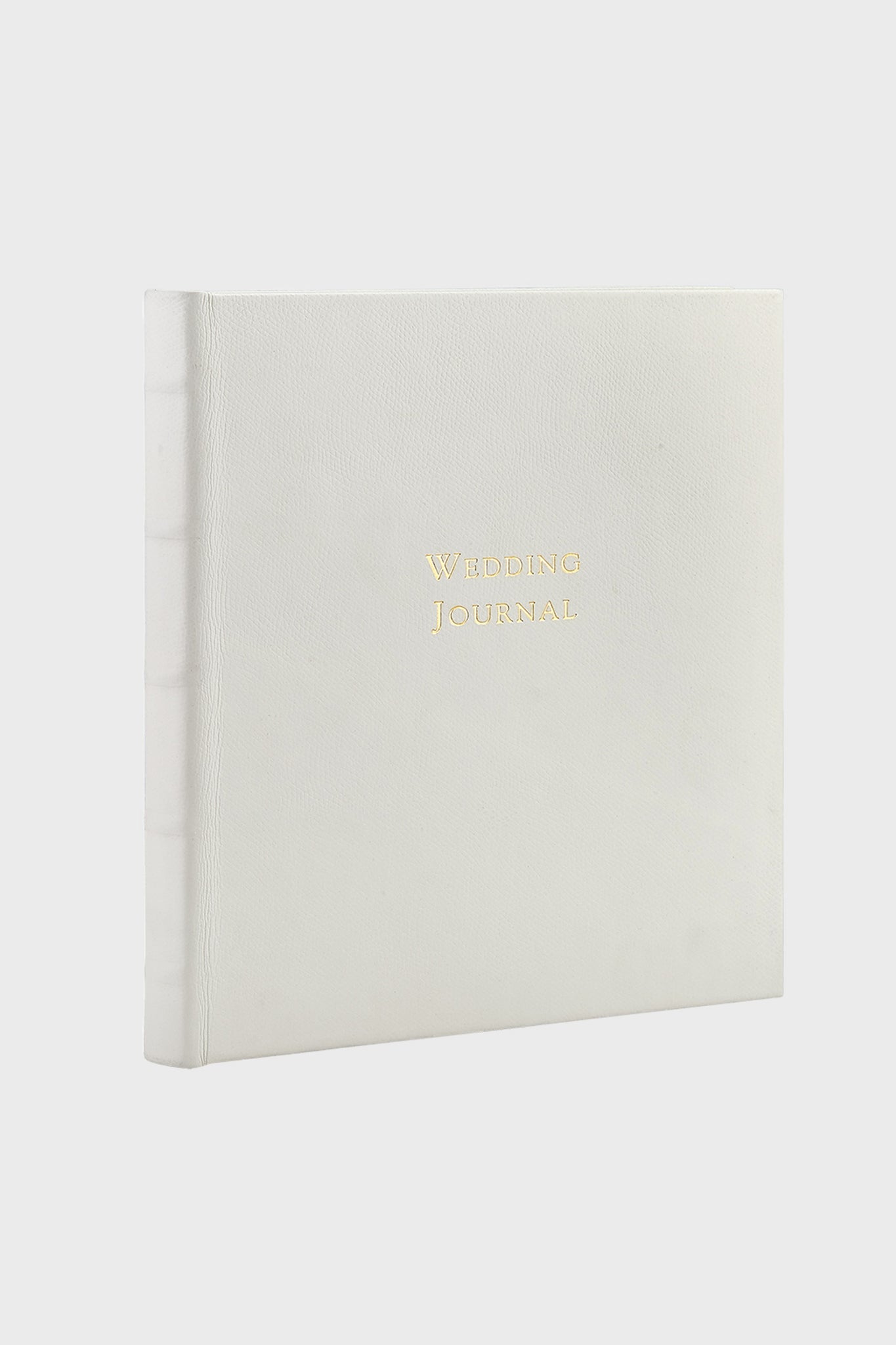 White Pebble Wedding Journal-Get Girly